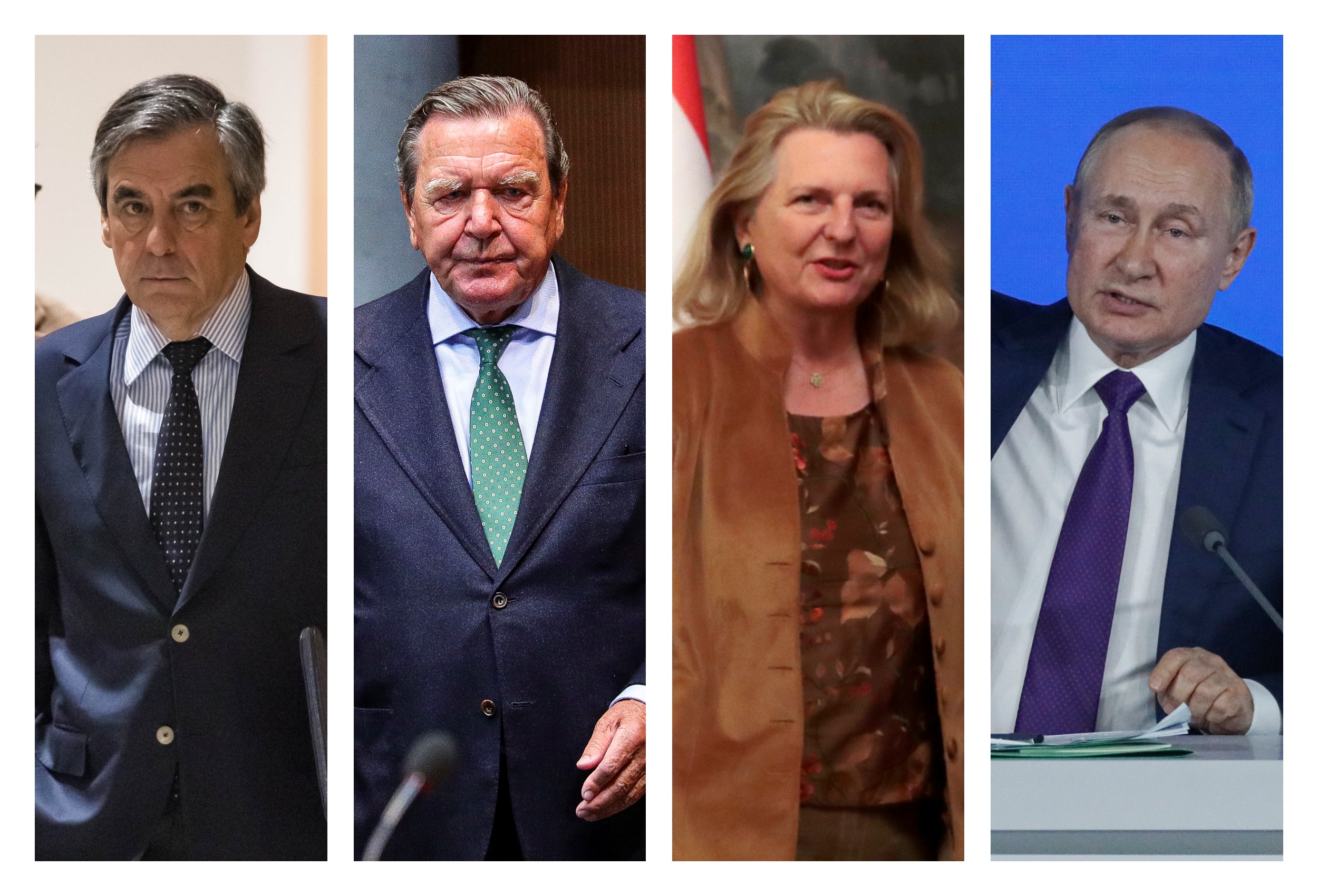 političari EU u ruskim kompanijama