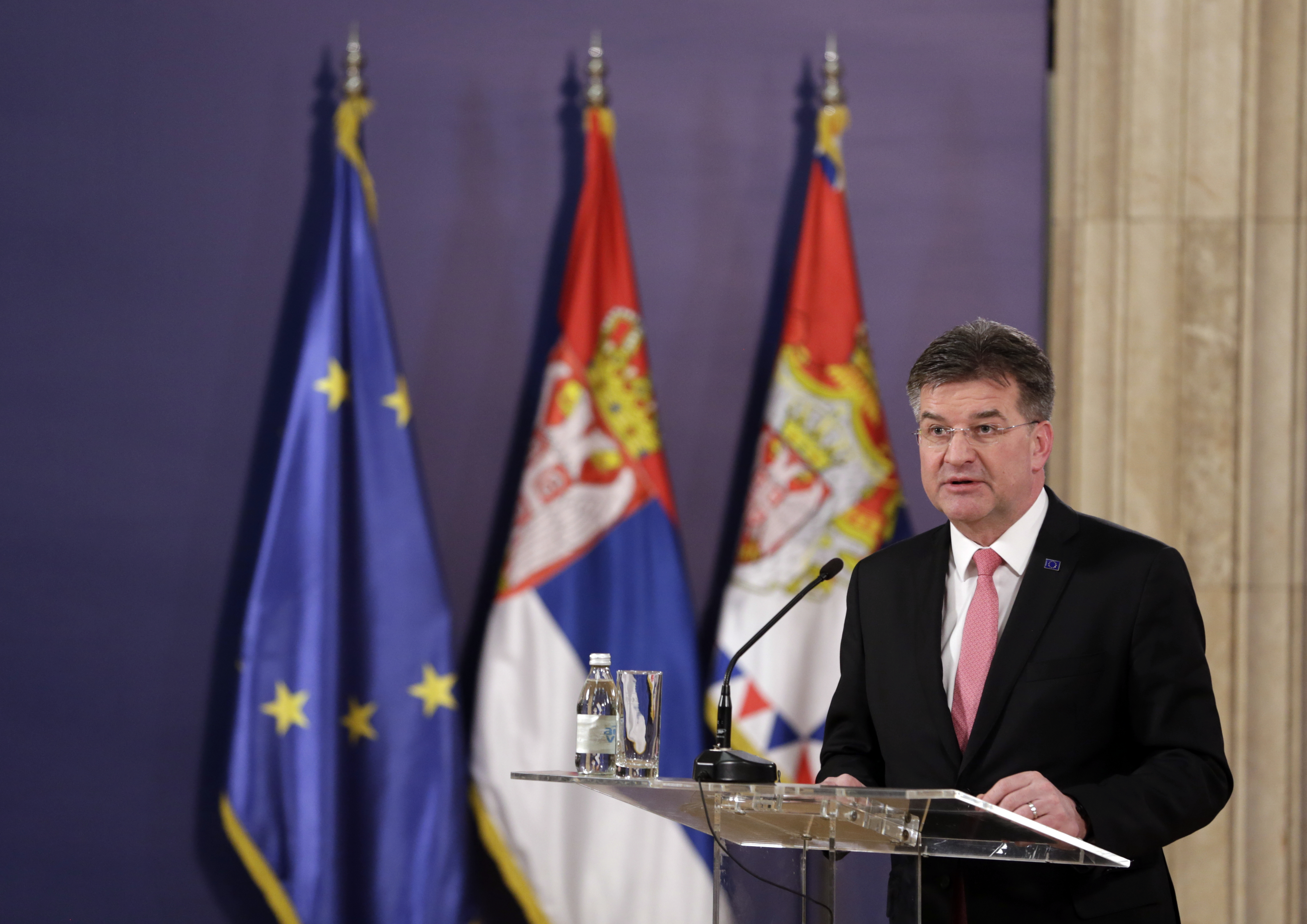 EU Special Representative for the Pristina-Belgrade Dialogue Miroslav Lajcak visits Belgrade