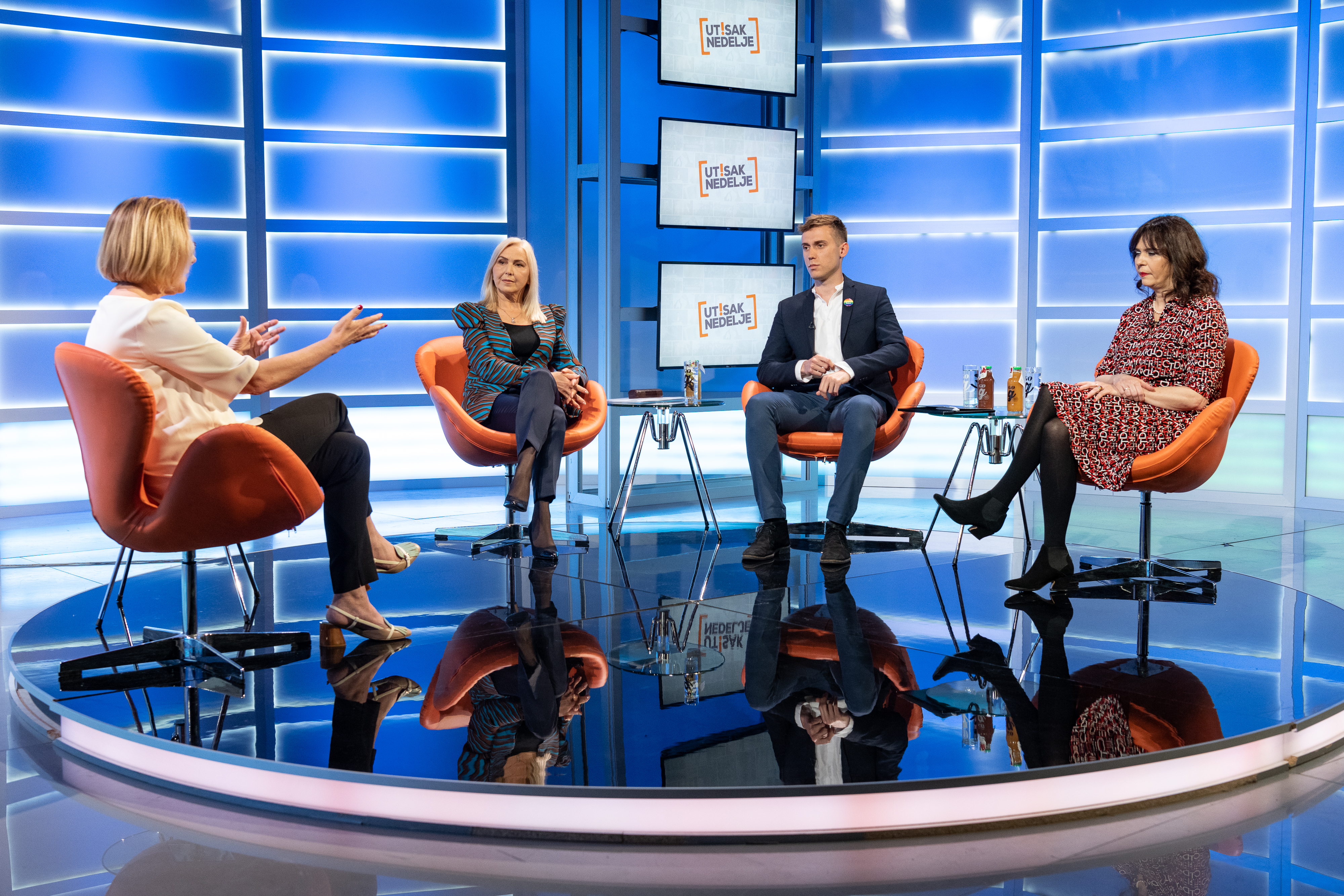 Beograd 16. maj 2021. Emisija Utisak nedelje na televiziji Nova S Foto:Ivan Dinić/Nova S