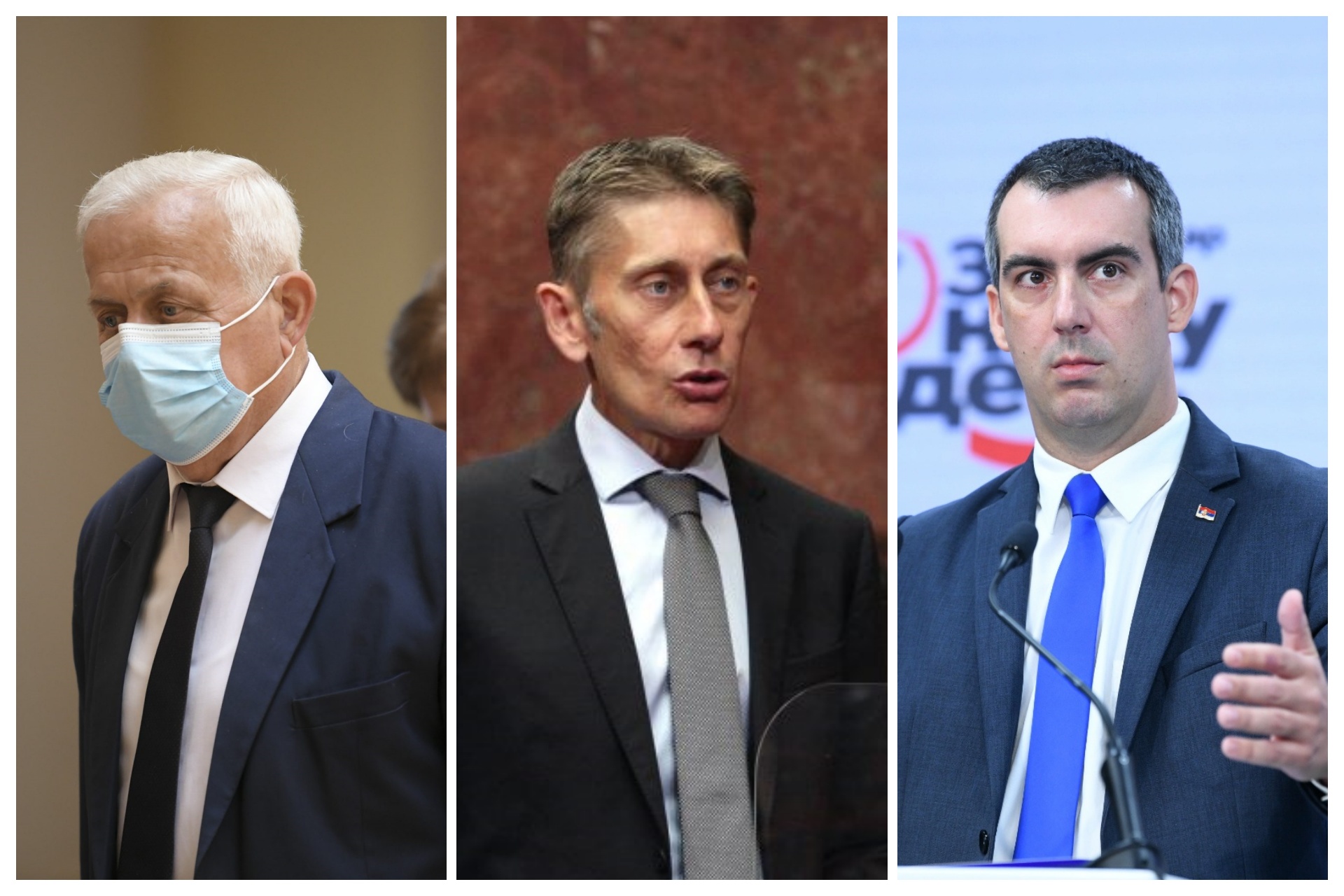 Marko Atlagić, Aleksandar Martinović i Vladimir Orlić
