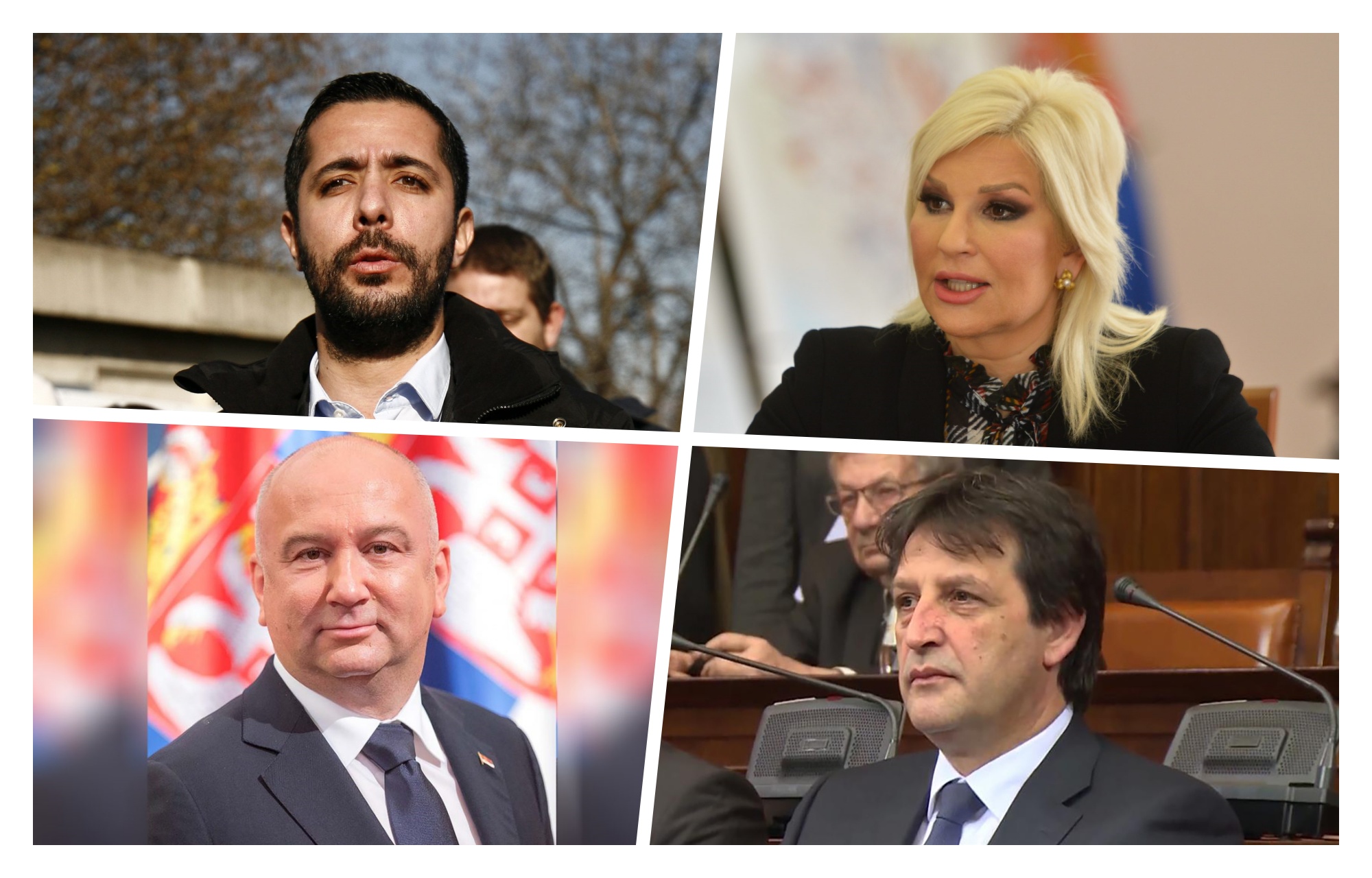 Kombo Toma Mona, Nenad Popović, Bratislav Gašić i Zorana Mihajlović