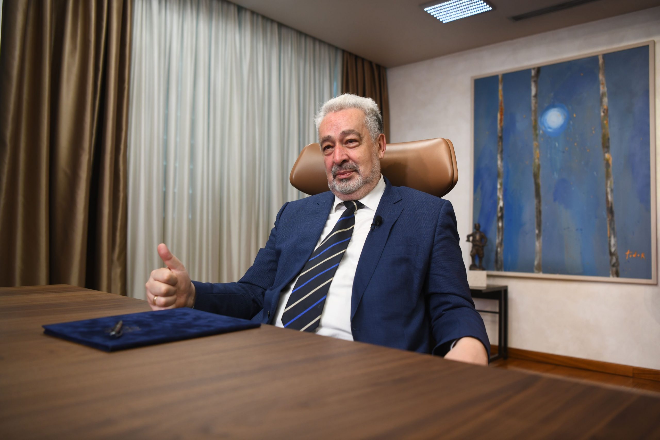 Podgorica 13. mart 2021. Zdavko Krivokapic premijer Vlade Crne Gore, intervju Foto:Filip Krainčanić/Nova.rs