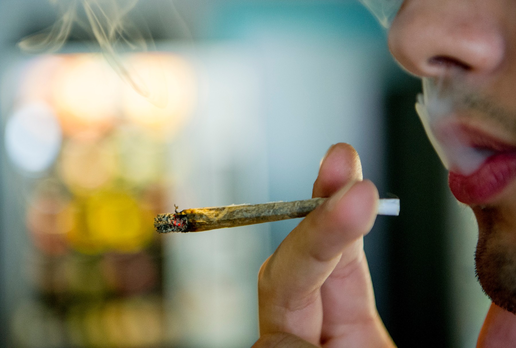 Marijuana smoking in Haarlem, Netherlands on June 23, 2018.,Image: 376282264, License: Rights-managed, Restrictions: *** Germany and The Netherlands Out ***, Model Release: no, Credit line: Robin Utrecht / ddp USA / Profimedia