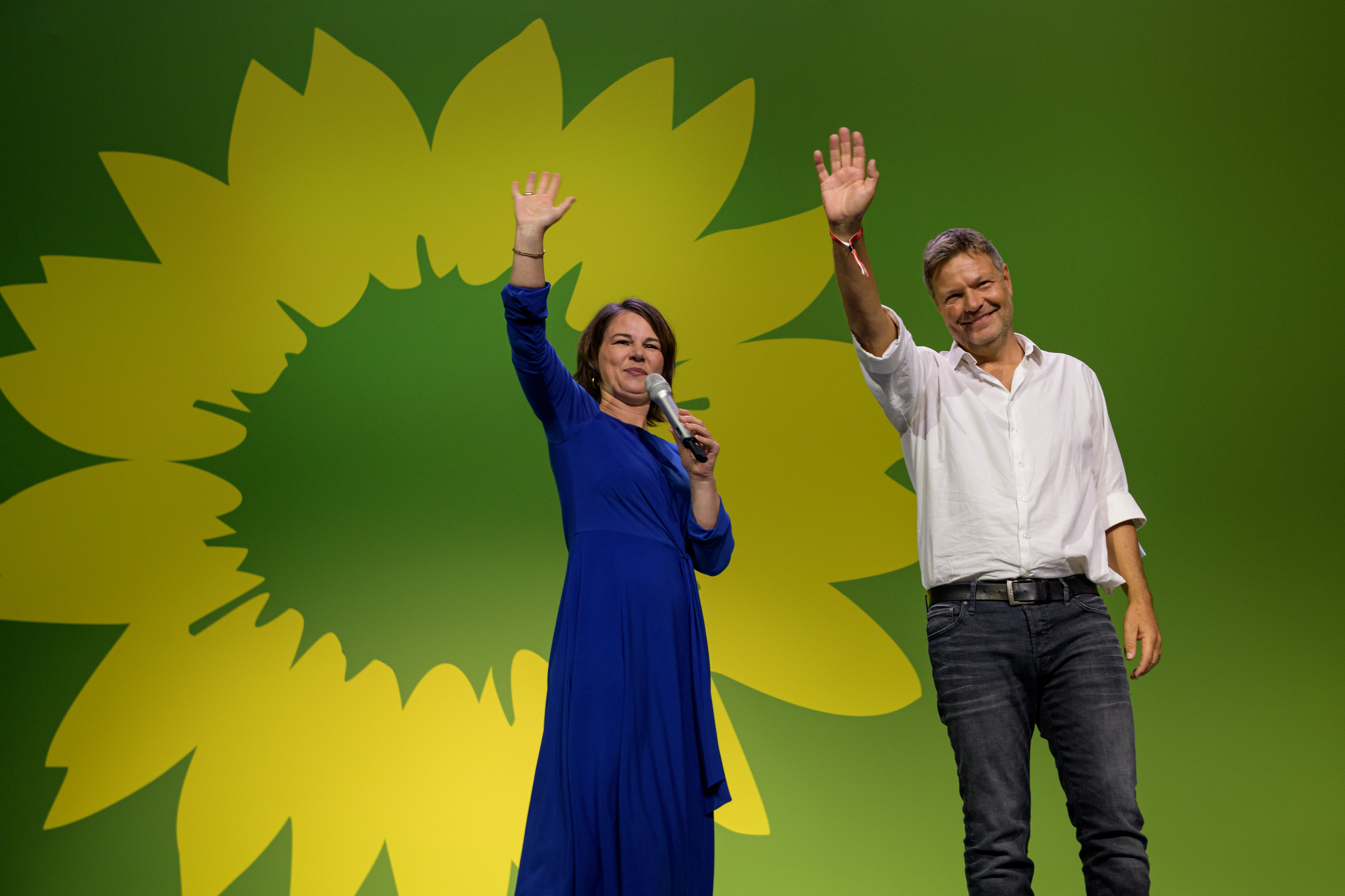 Greens election party after German general elections