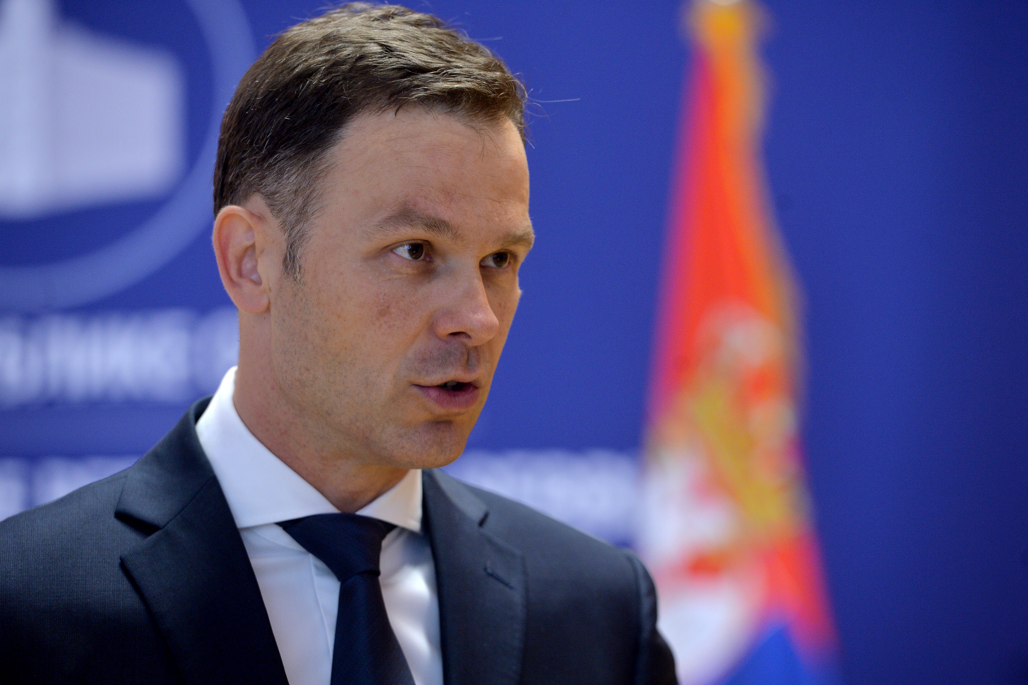 Beograd, 16. juna 2021 - Izjava ministra finansija Sinise Malog  o isplati 3000 dinara vakcinisanim penzionerima. FOTO TANJUG/ ZORAN ZESTIC/bs