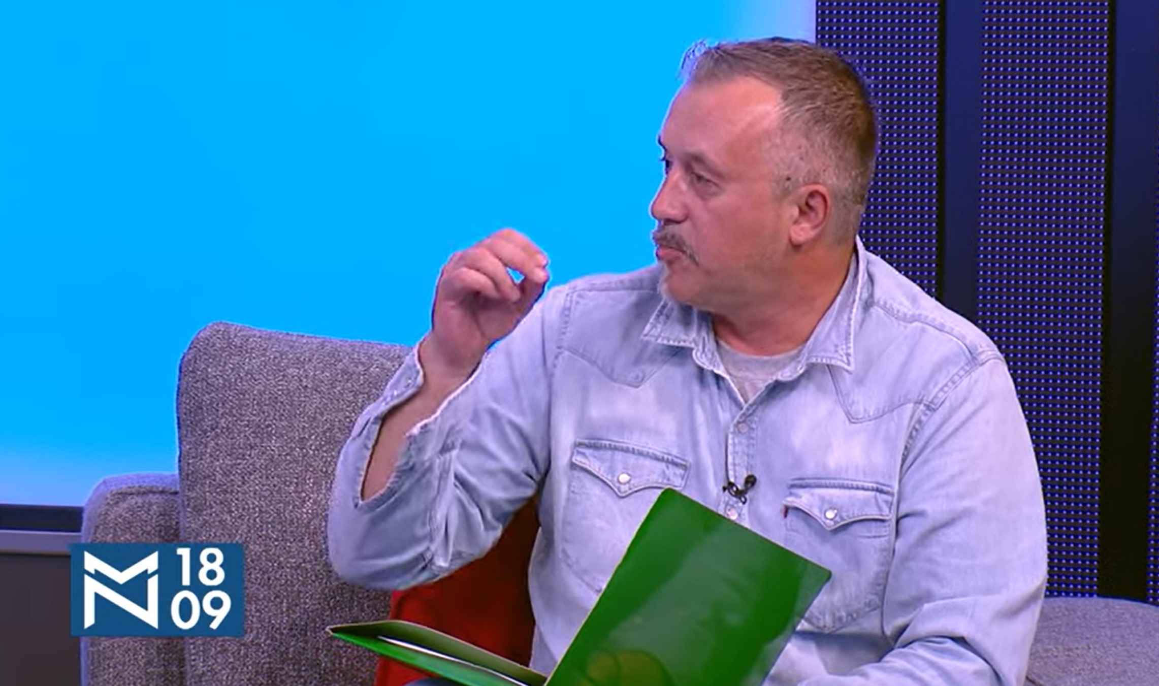 medju nama, II DEO:
1. tema-Lomljenje koplja- gosti  Nikola Šunjić, Miroslav Mijatović