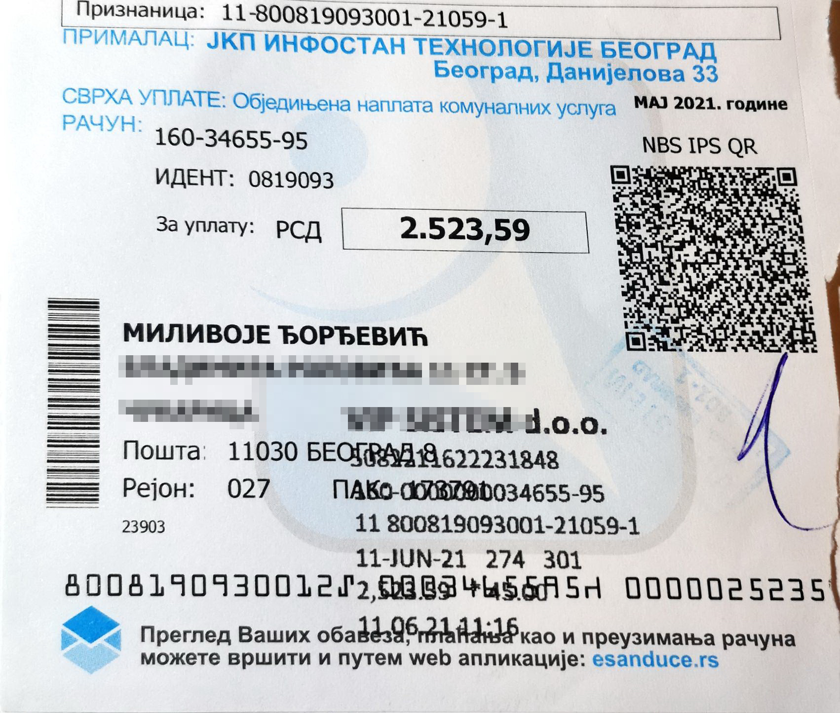 infostan milivoje đorđević