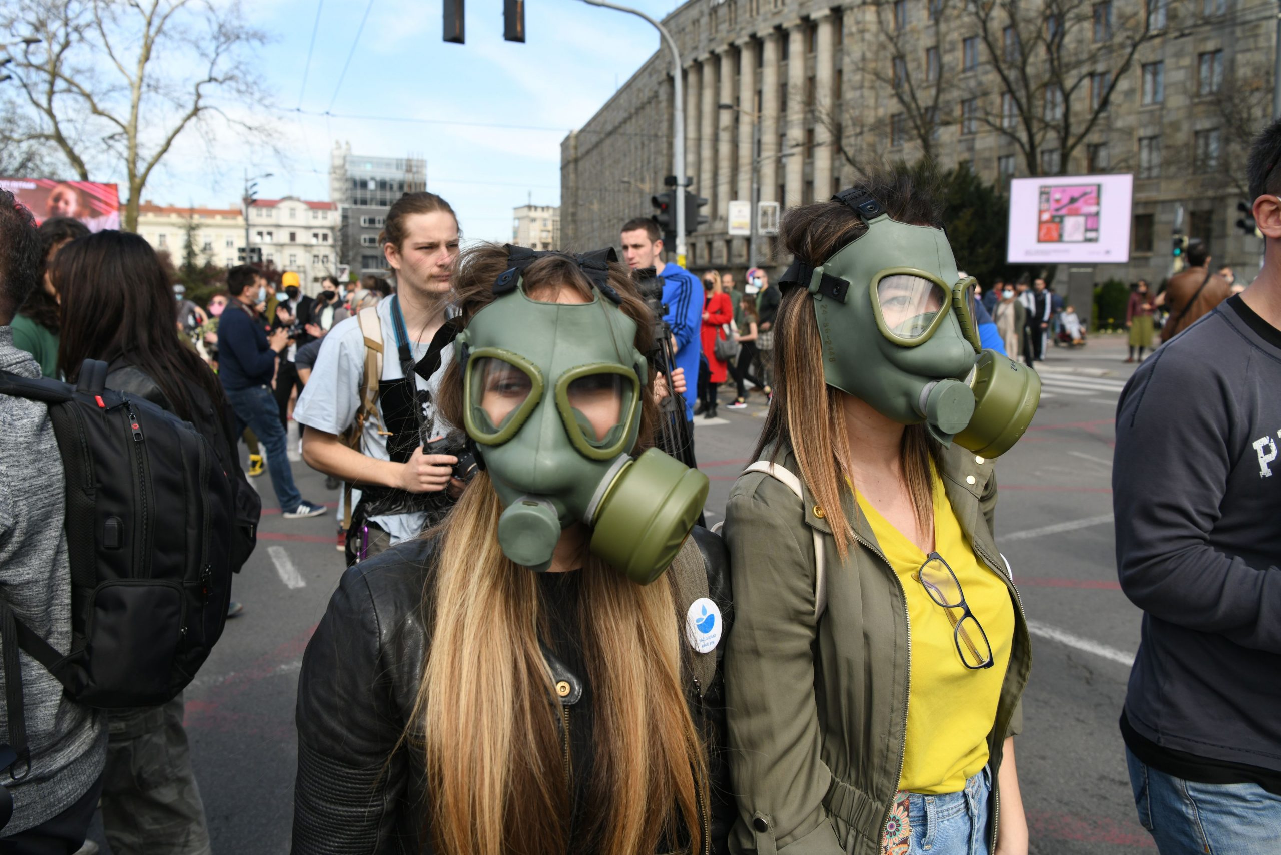 Beograd 10.04.2021. Ekološki ustanak, protest, ekologija, šetnja Foto: Goran Srdanov/Nova.rs