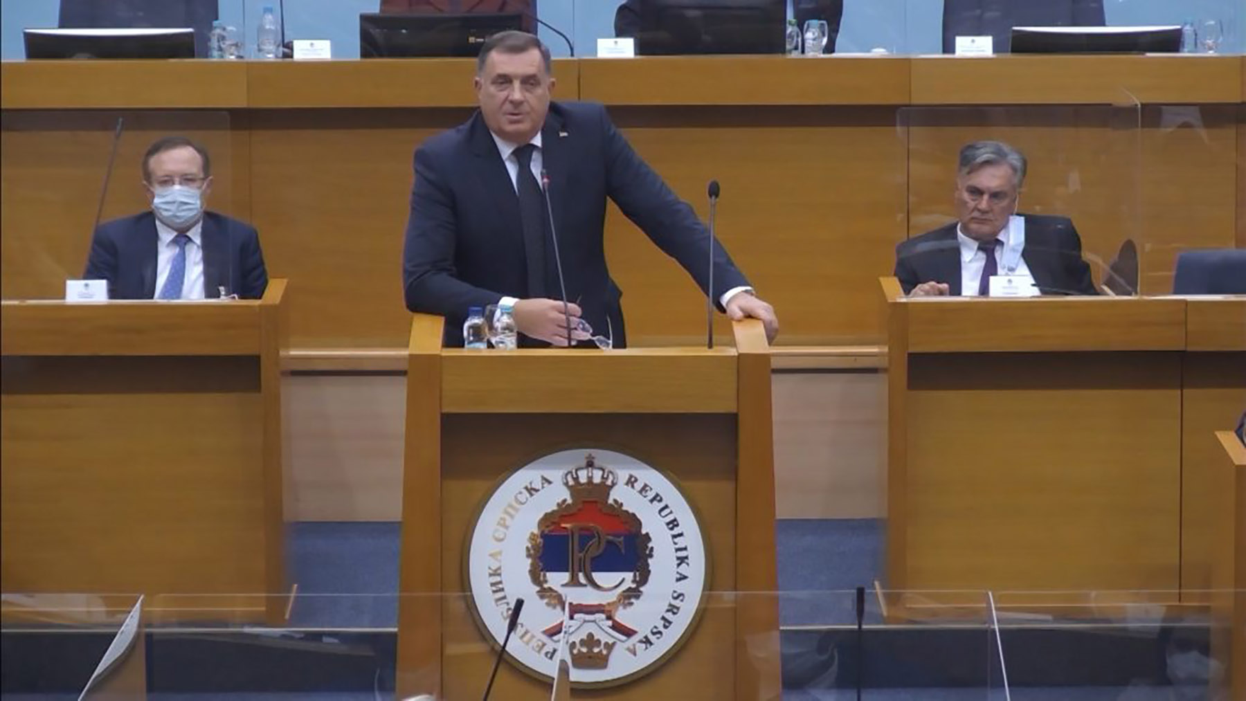 Milorad Dodik u Skupštini Republike Srpske