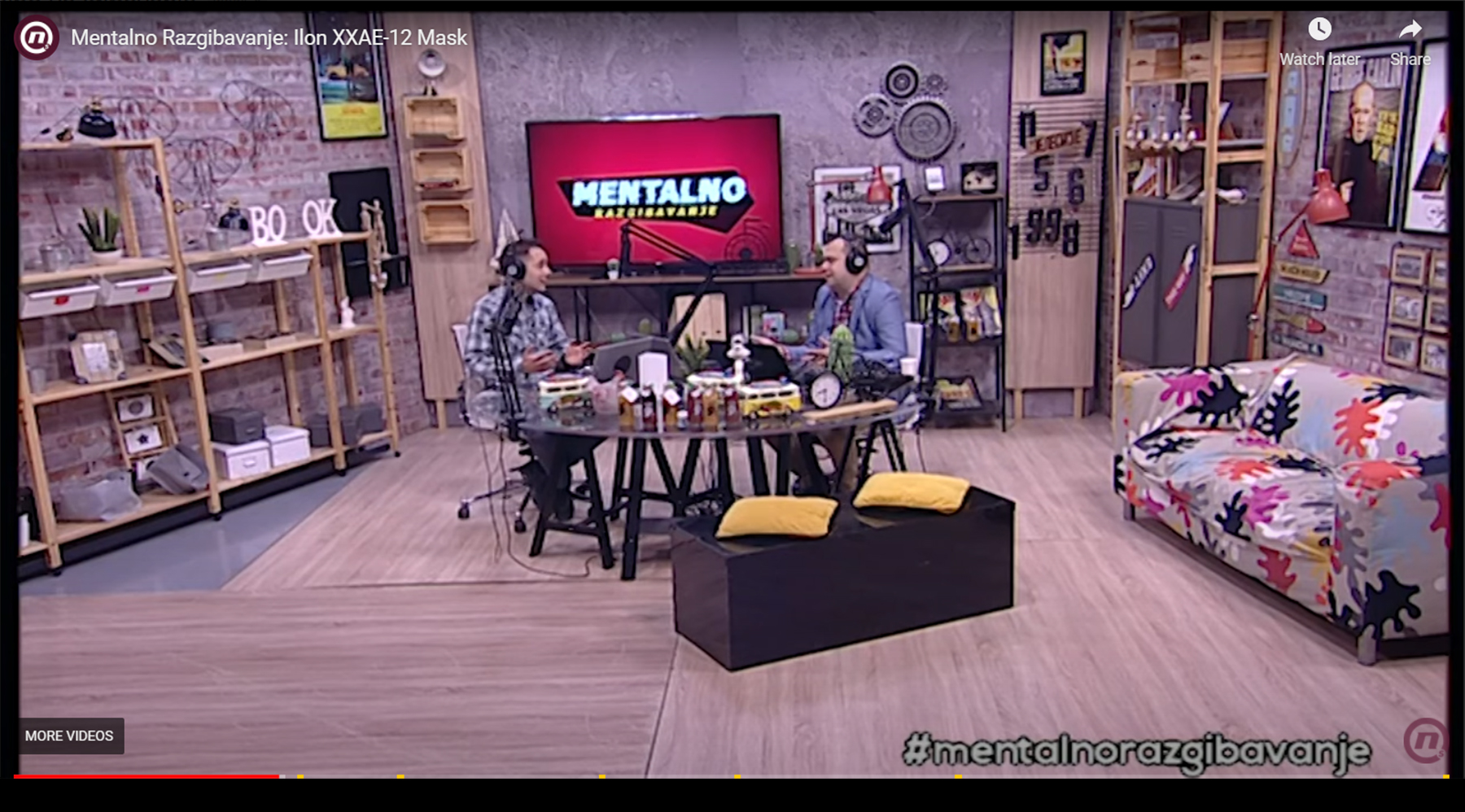 Mentalno Razgibavanje: Ilon XXAE-12 Mask