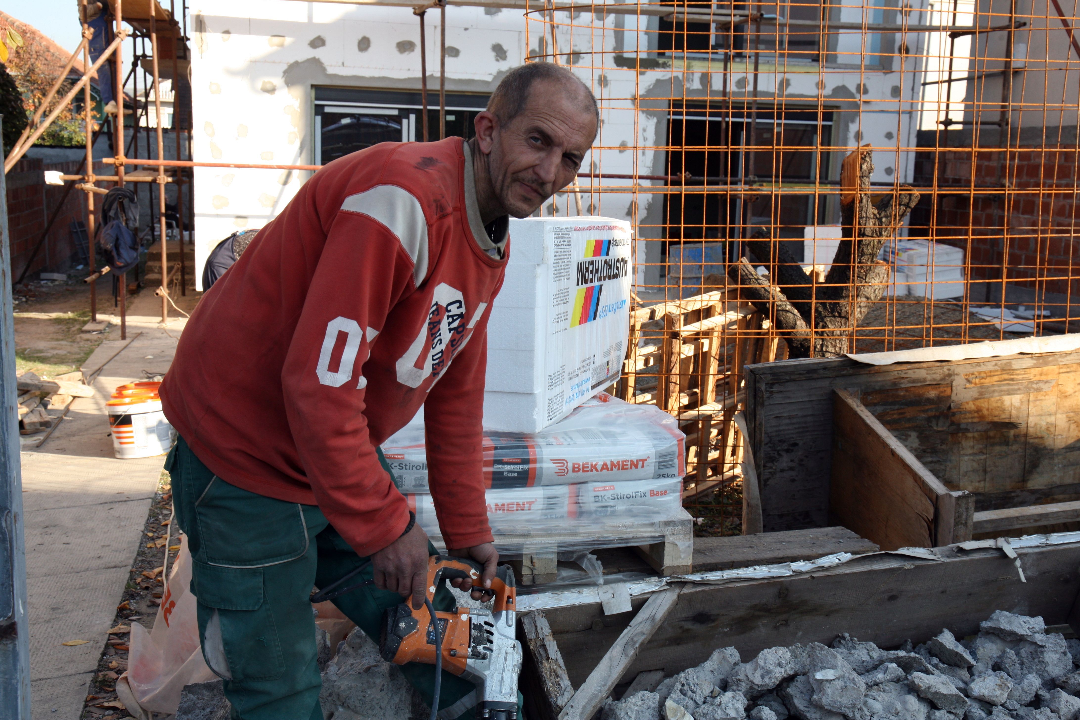 Djordje na gradevini 1