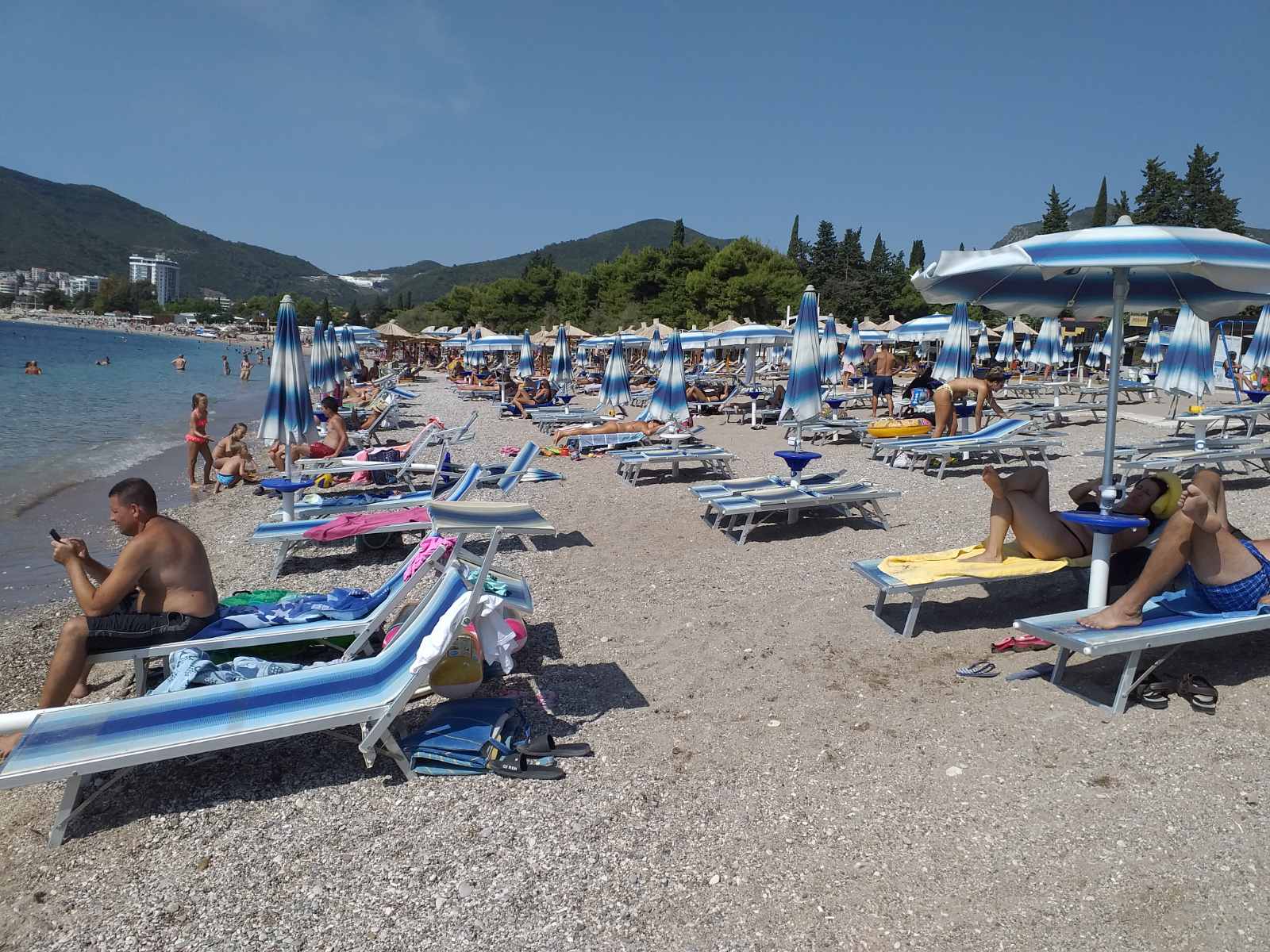 14.09.2020 budva reportaza sa plaze ranko pivljanin i fotke , Bjezanija s mora