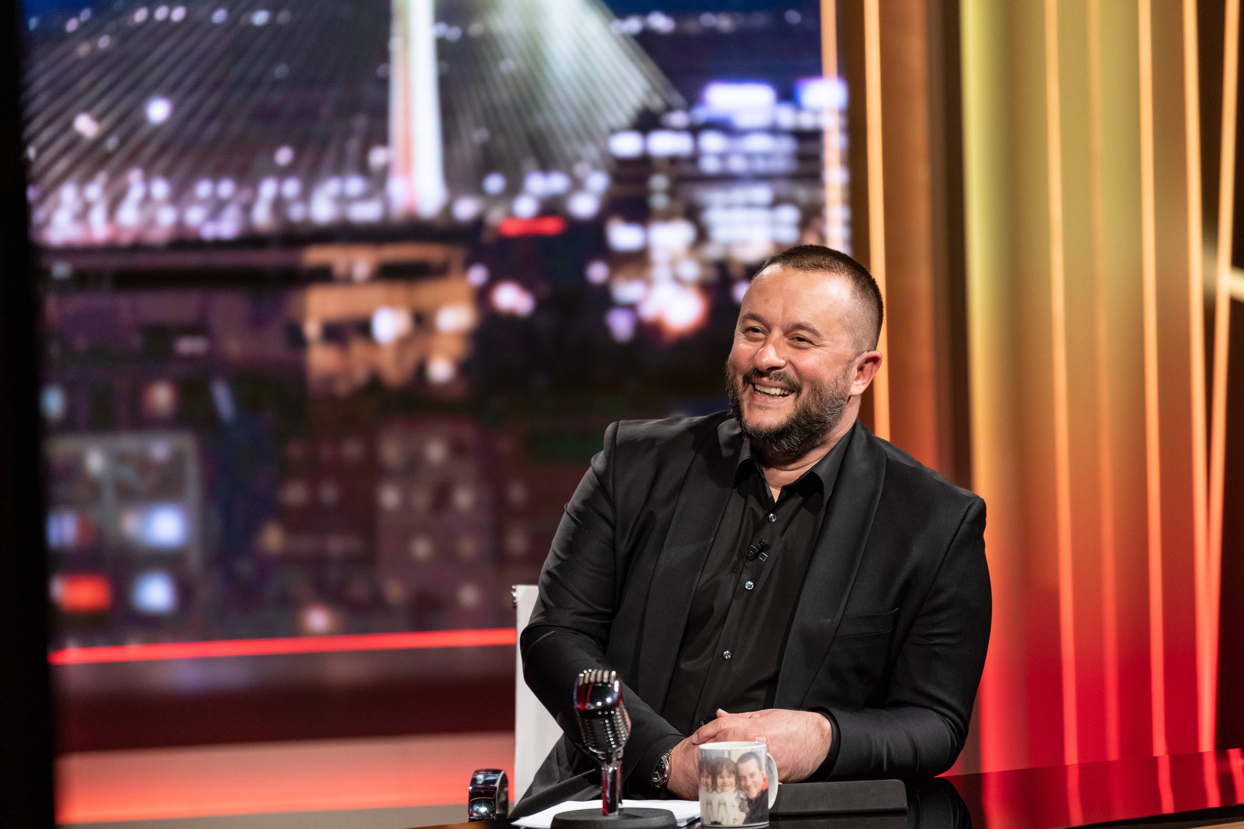 Ivan Ivanović, emisija Veče sa Ivanom Ivanovićem Foto: Ivan Dinić/Nova S