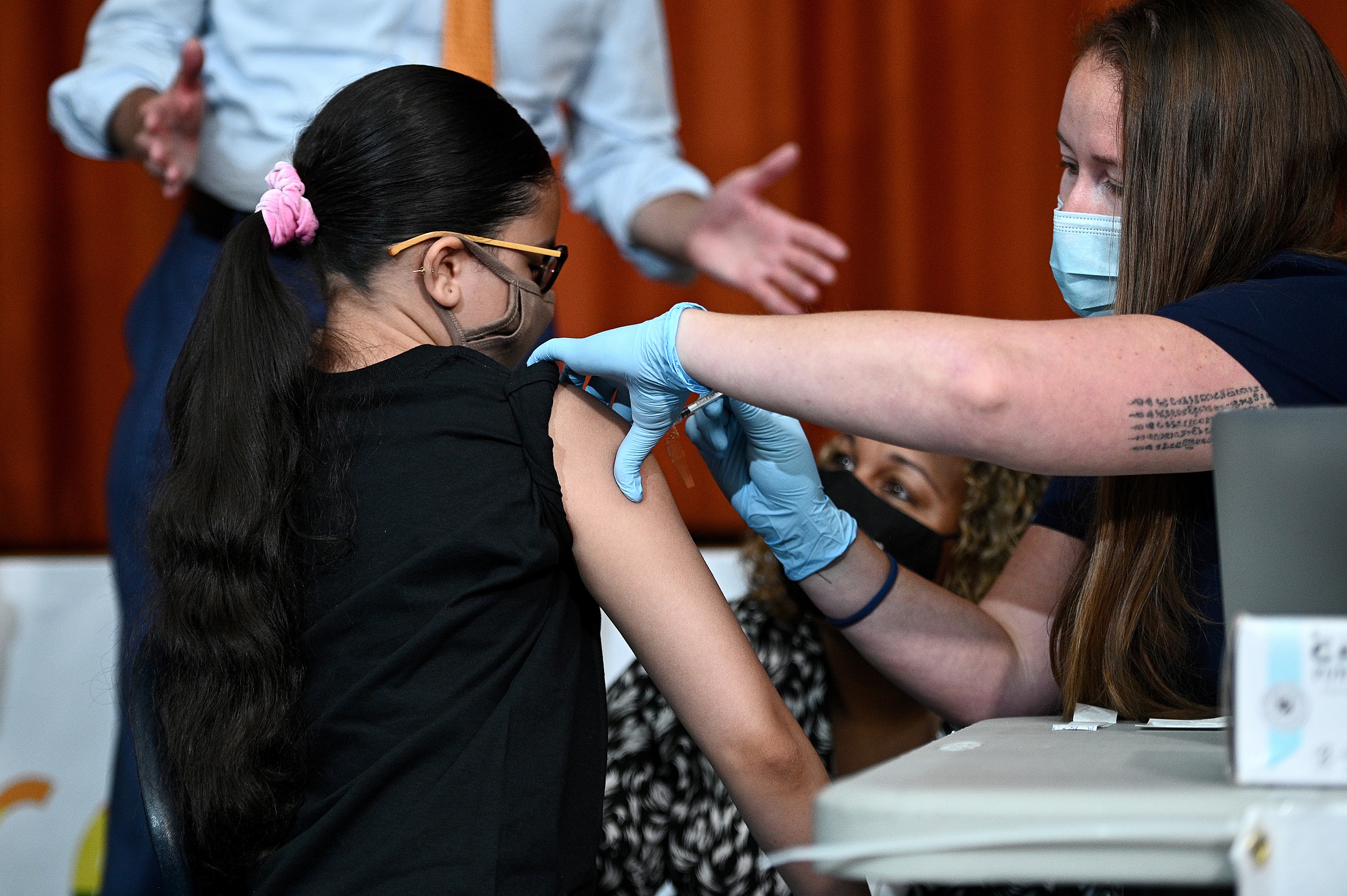 NY: Pop-Up Vaccine Clinic At Bronx High School