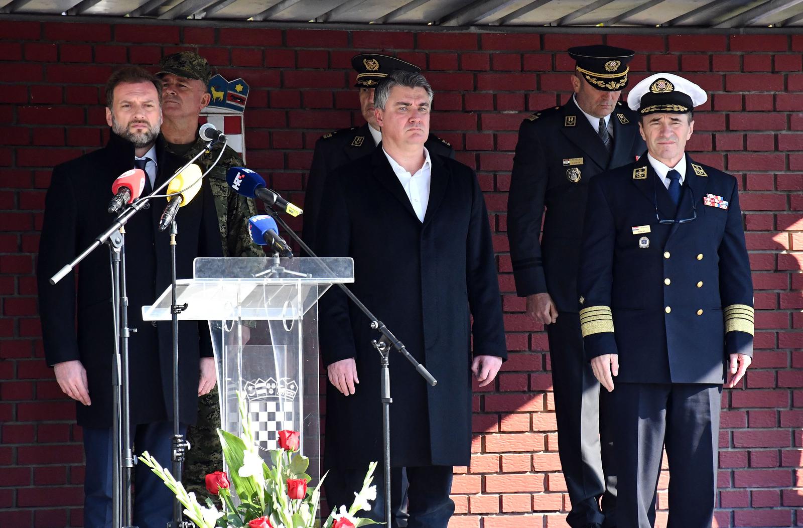 Požega: Predsjednik Milanović sudjelovao na svečanosti polaganja prisege 32. naraštaja vojnih ročnika