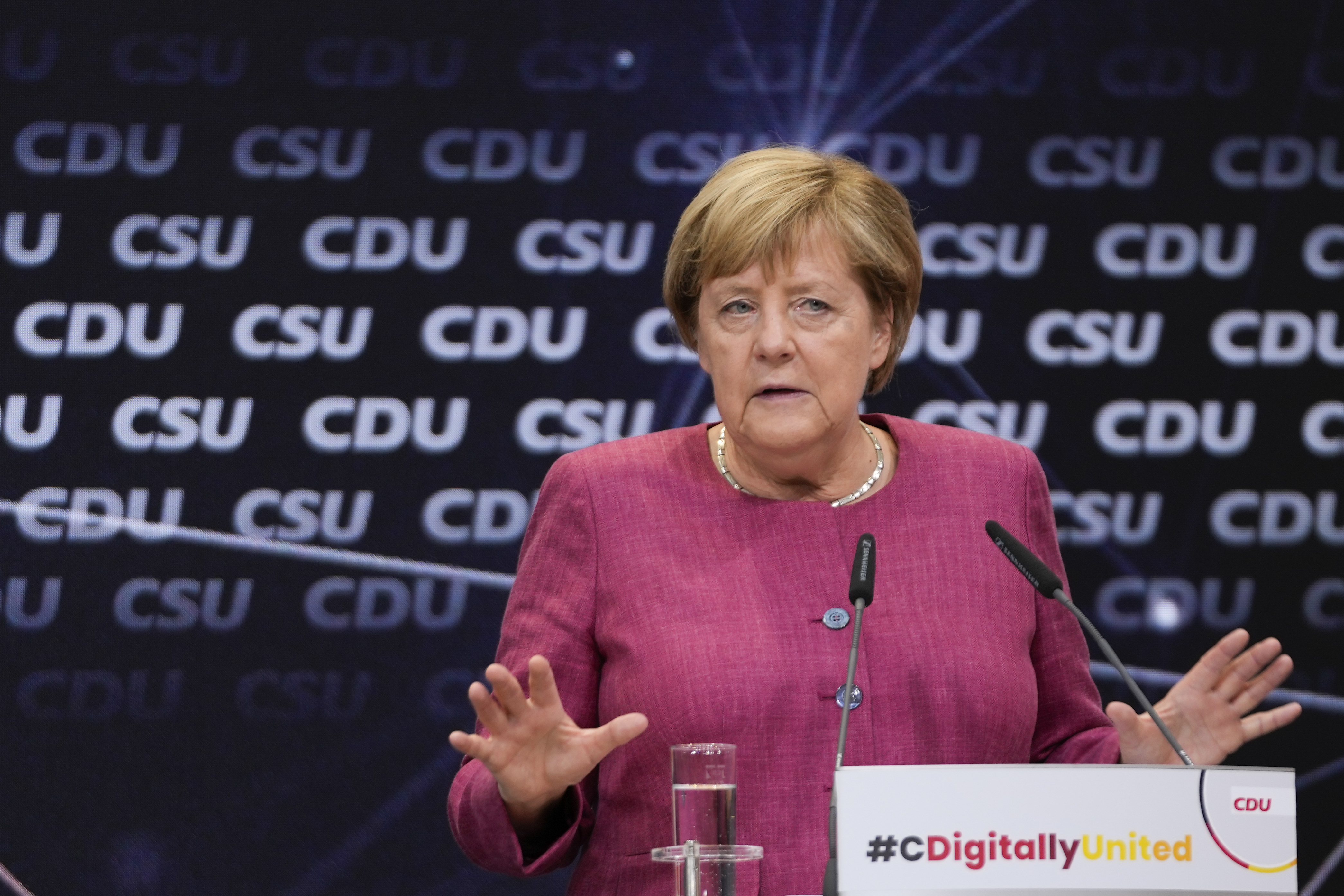 Germany Merkel's Party
