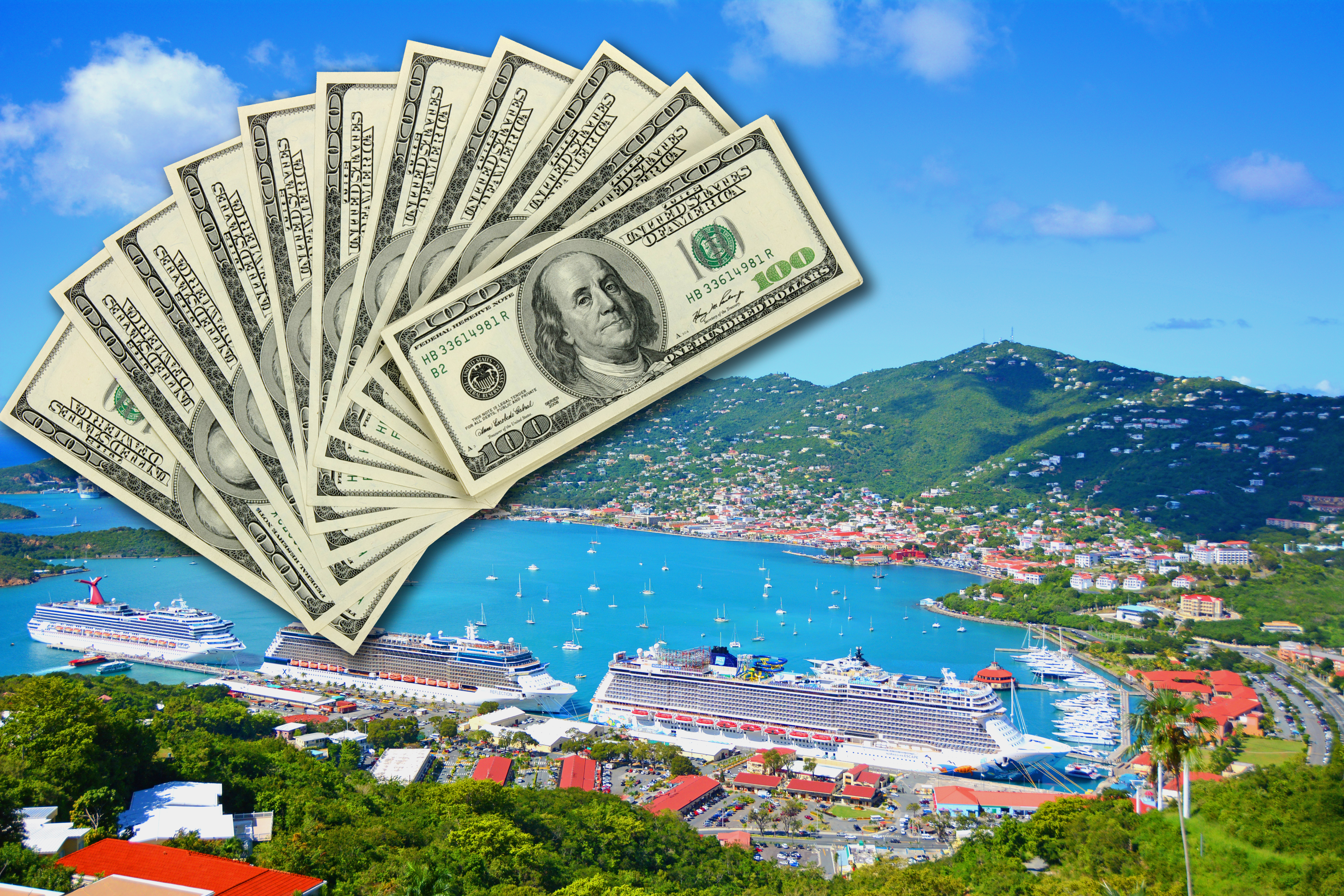 devicanska ostrva i dolari