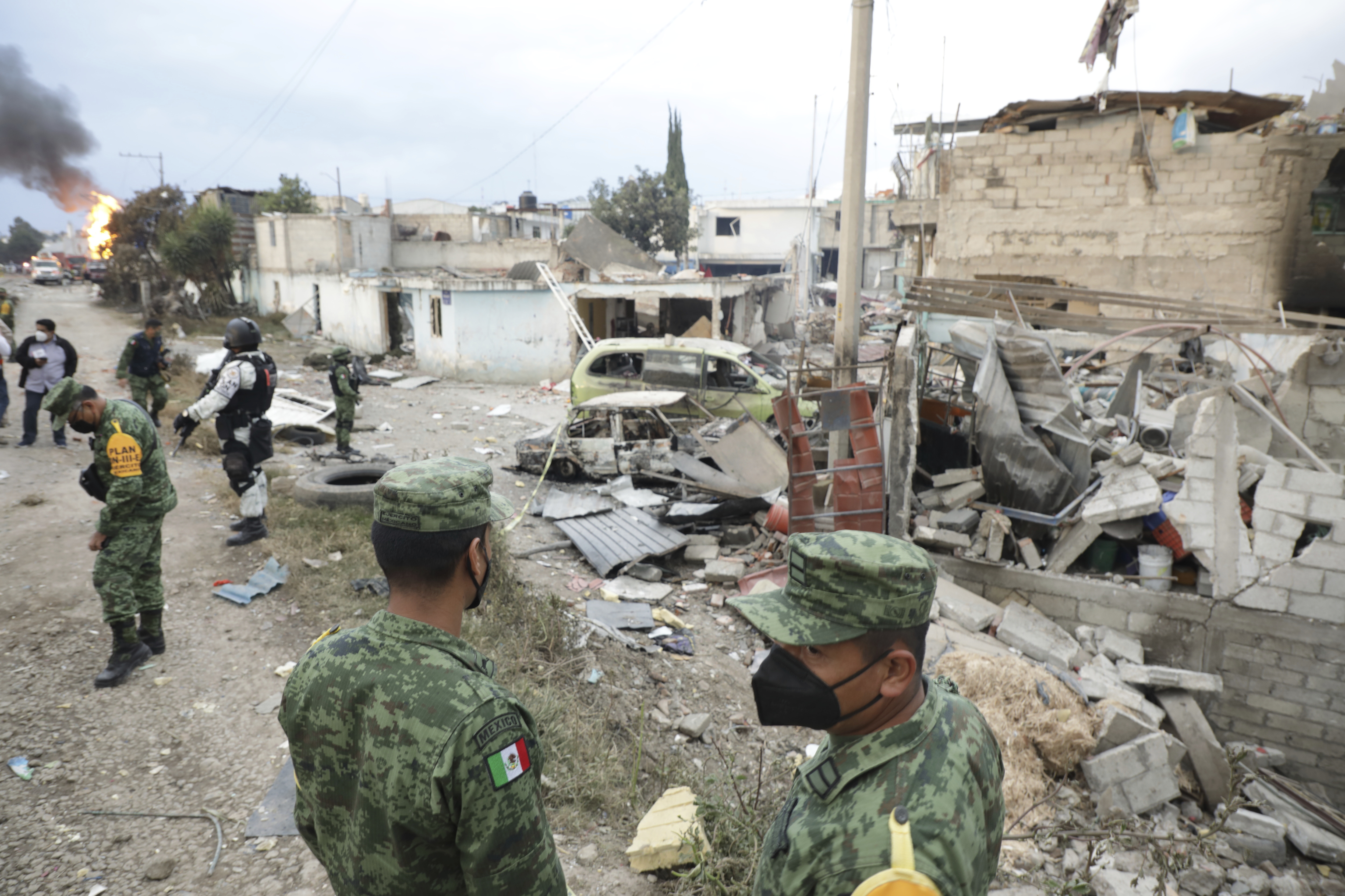 Meksiko eksplozija, Mexico Explosion