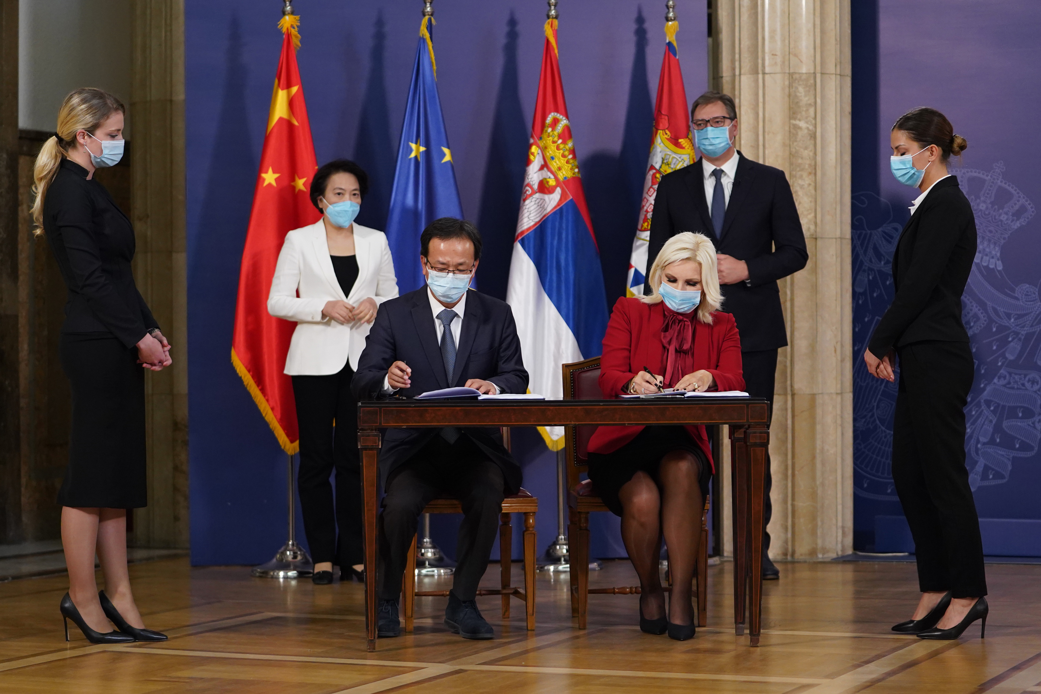 CEN BO, DZAN SJAO JEN, ZORANA MIHAJLOVIC I ALEKSANDAR VUCIC