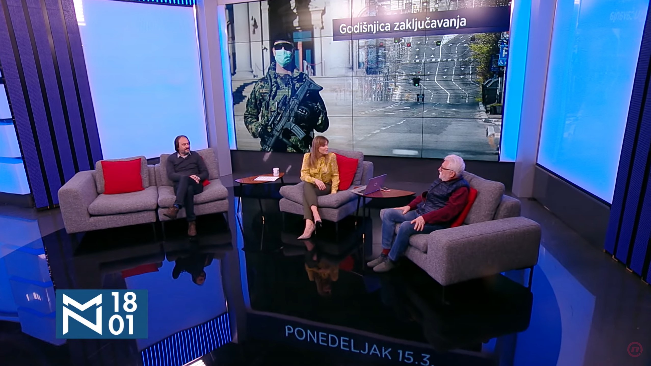 Dalibor Petrović, Zoran Radovanović, emisija Među nama, Medju nama Foto: NOVA S