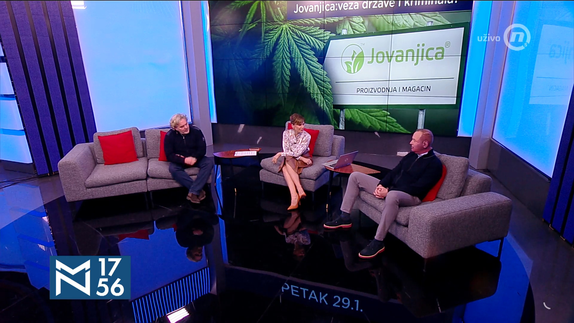 Vladimir Gajić, Vladimir Todorić, emisija Među nama, Medju nama Foto: NOVA S