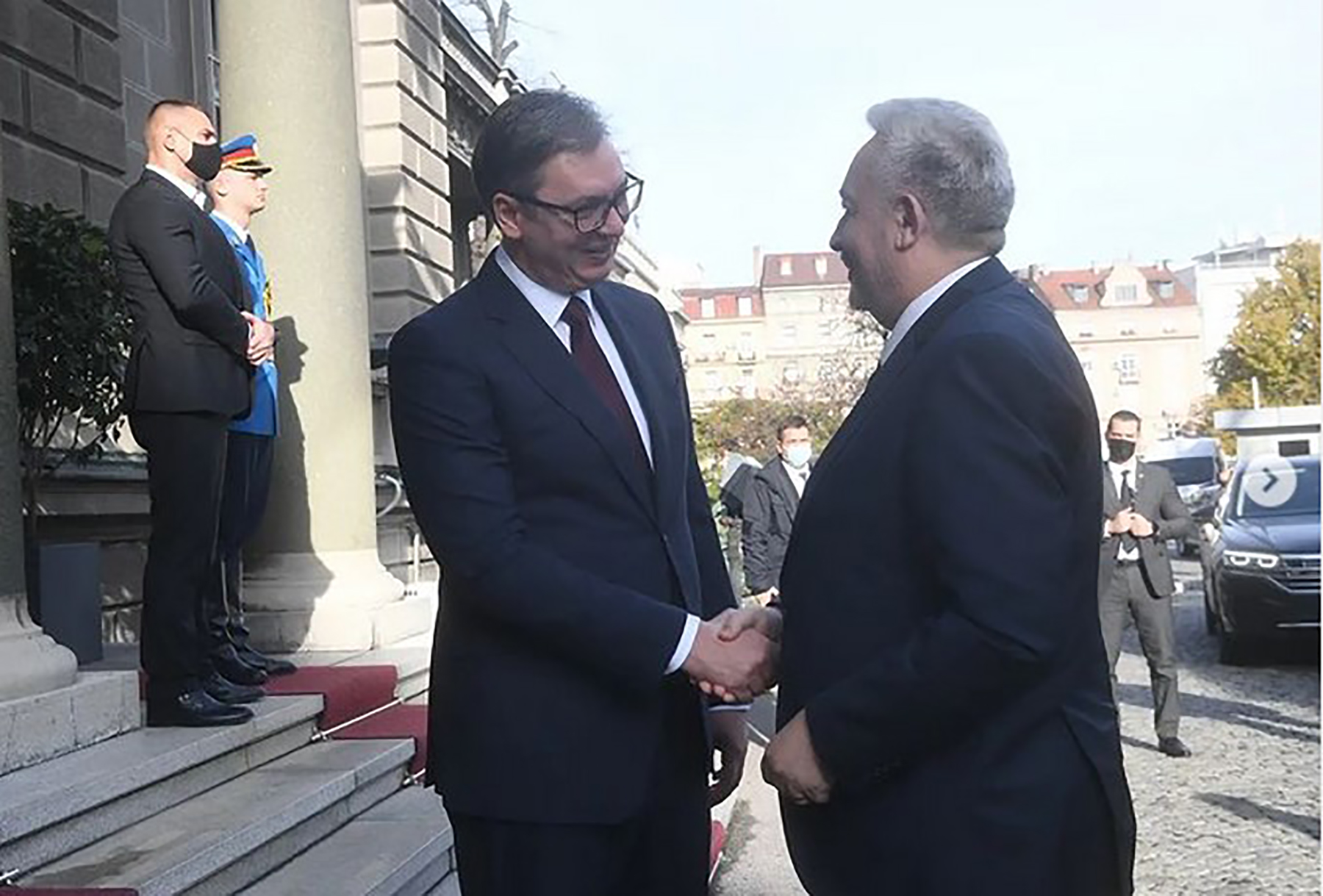 Aleksandar Vucic i Zdravko Krivokapic