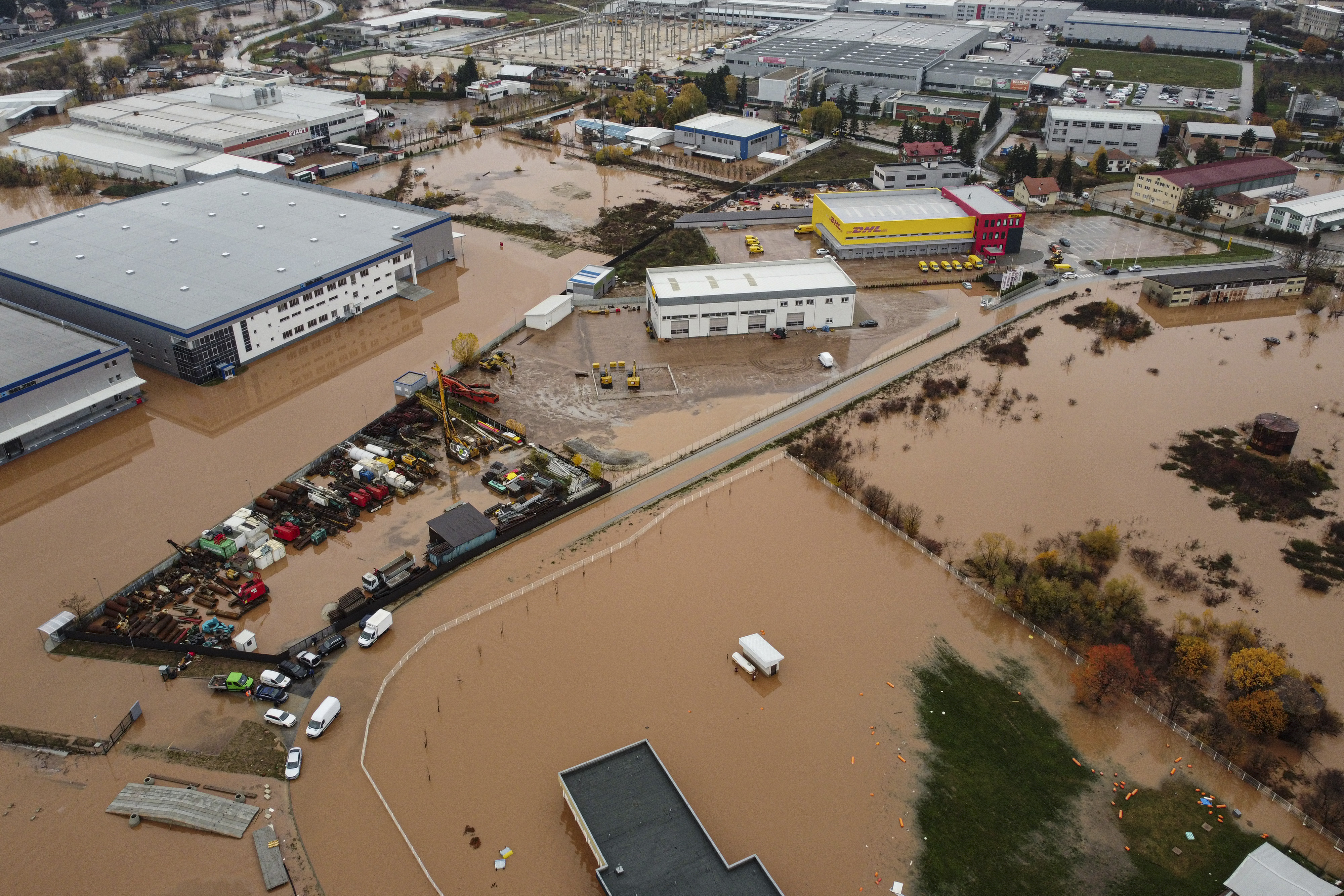 Bosnia Flooding Sarajevo Bosna poplave