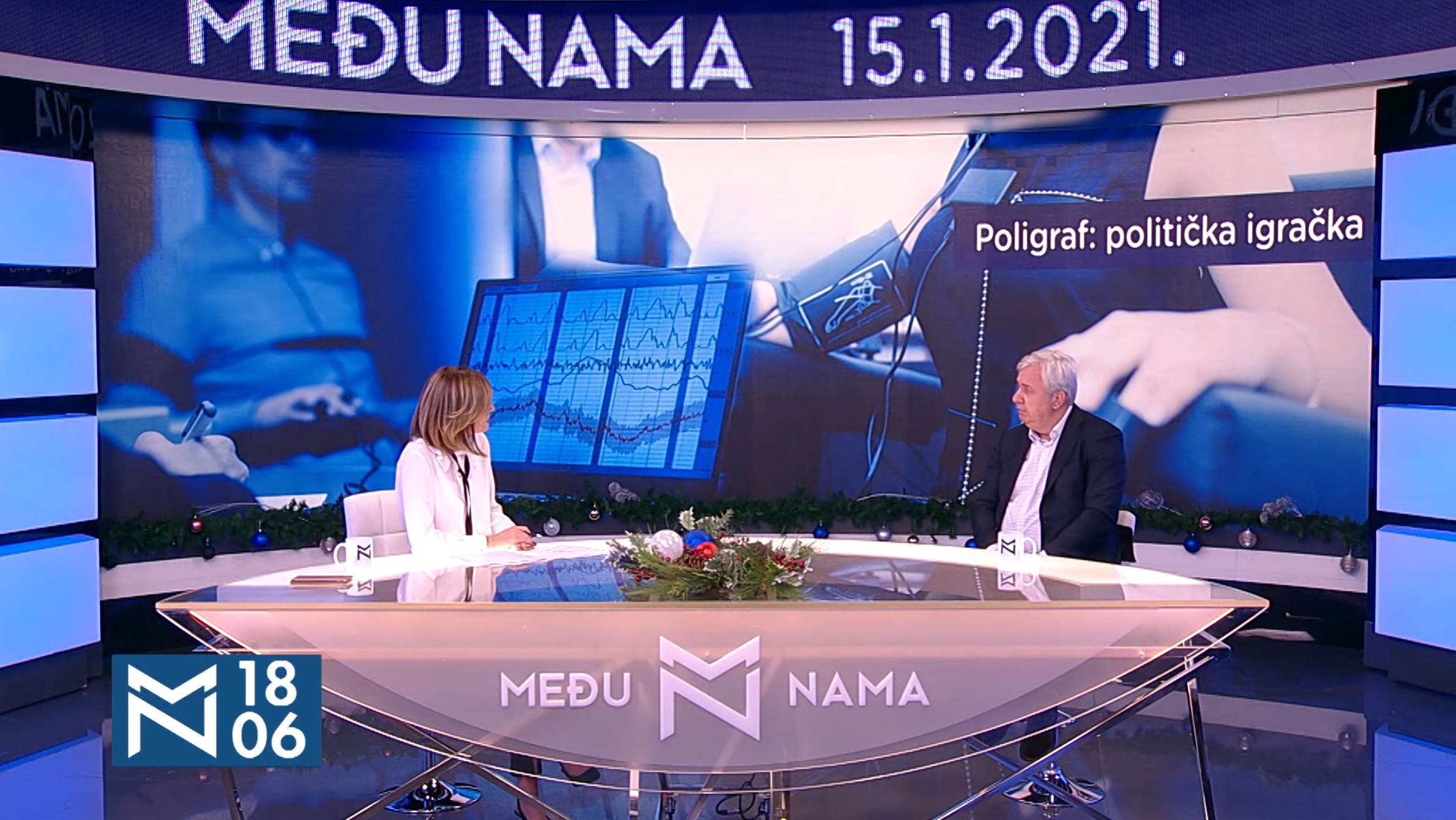 Medju Nama
Poligraf: politička igračka -gostiSlobodan Ružić