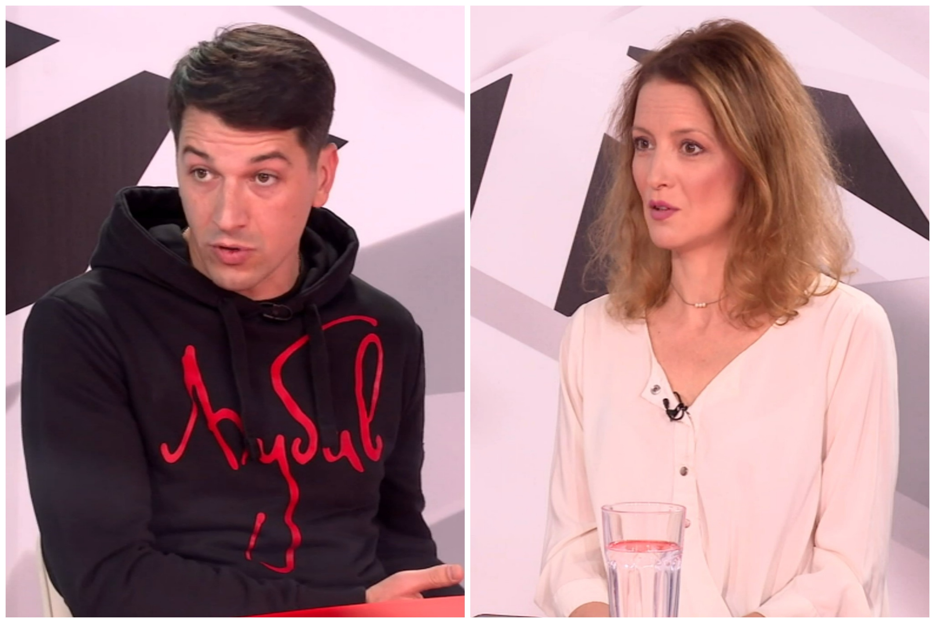Viktor Savić i Jelena Stupljanin Foto: N1