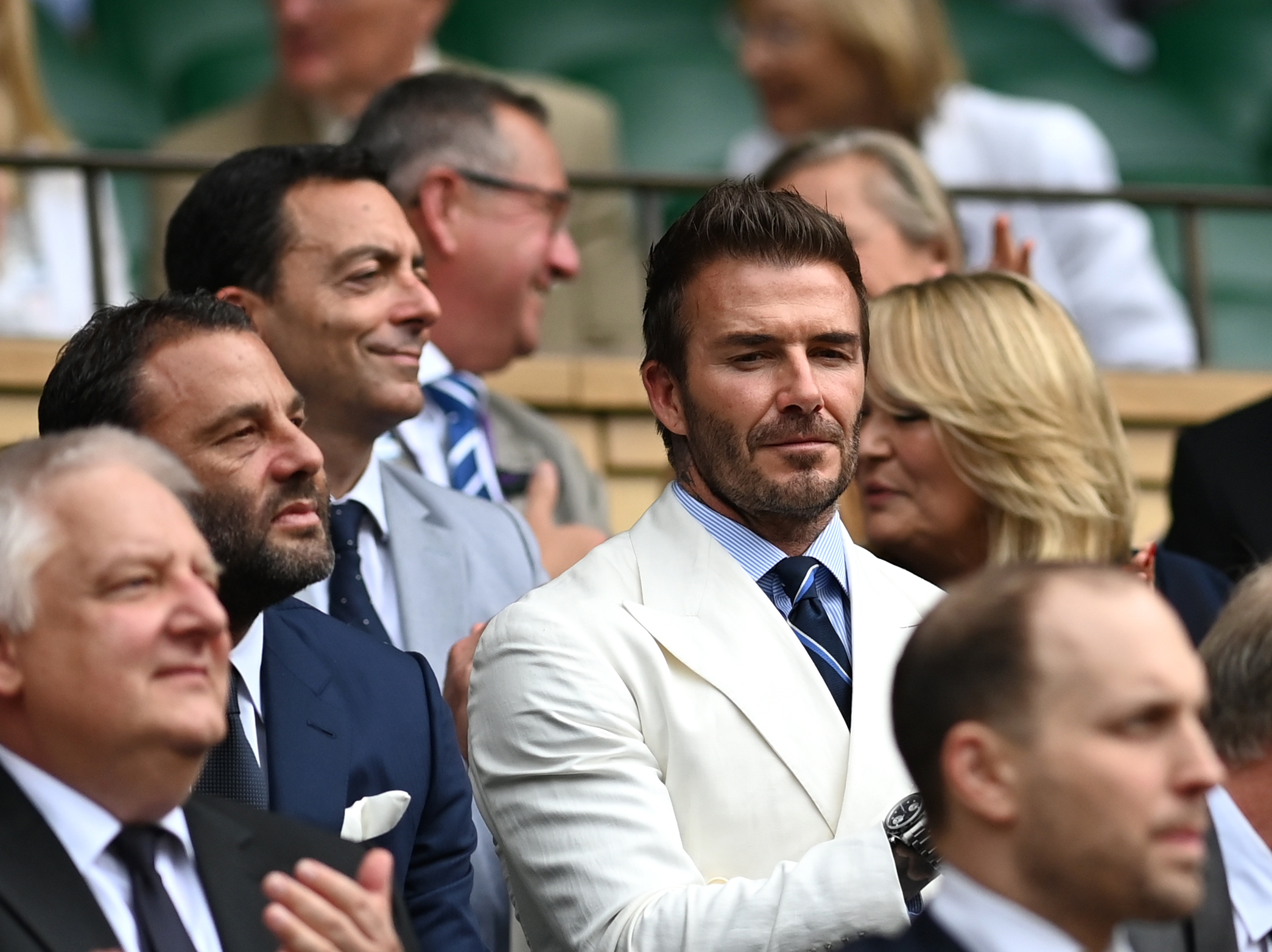 Dejvid Bekam, Vimbldon