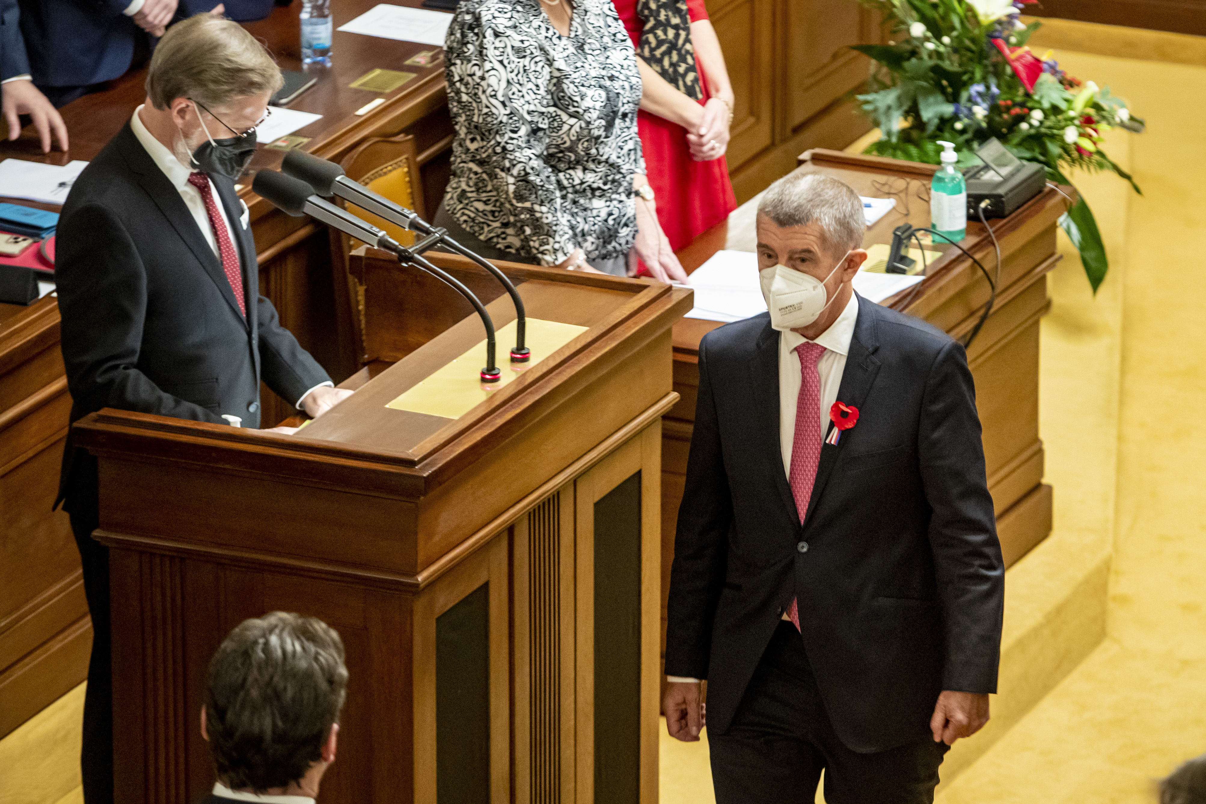 First session of the new Chamber of Deputies after Czech Republic's elections in October