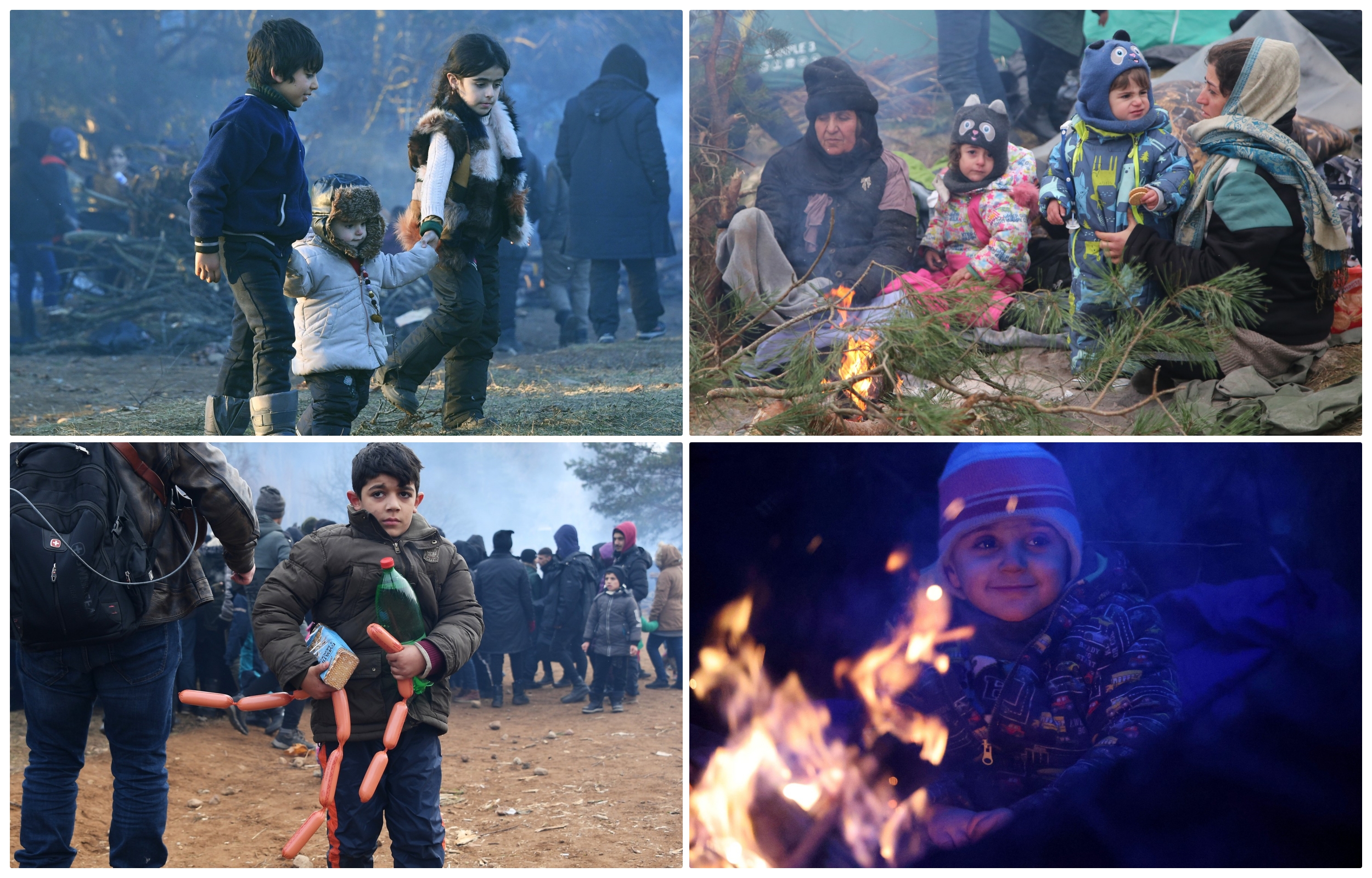 collage belorusija granica