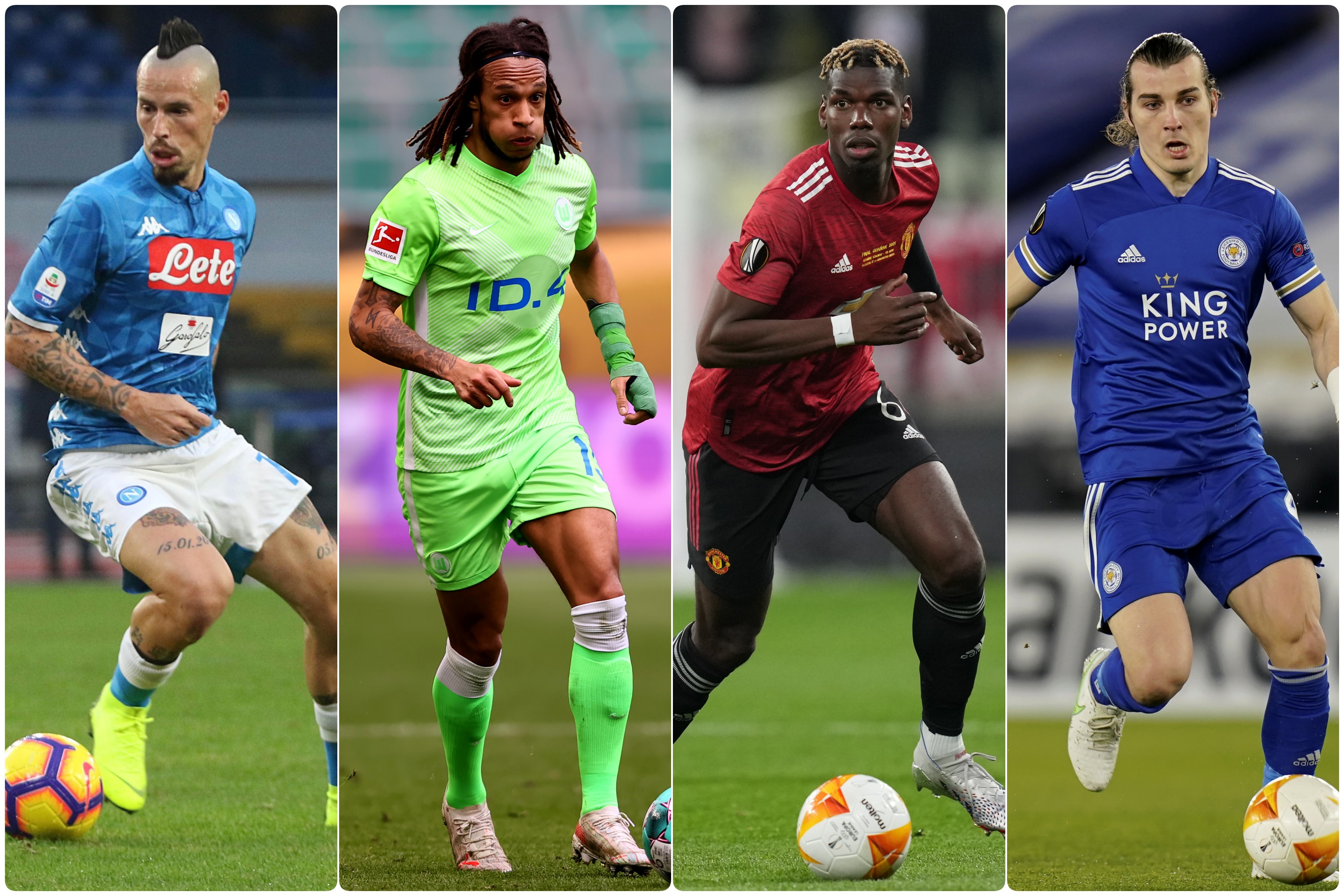 Marek Hamsik - Kevin Mbabu - Paul Pogba - Çağlar Söyüncü