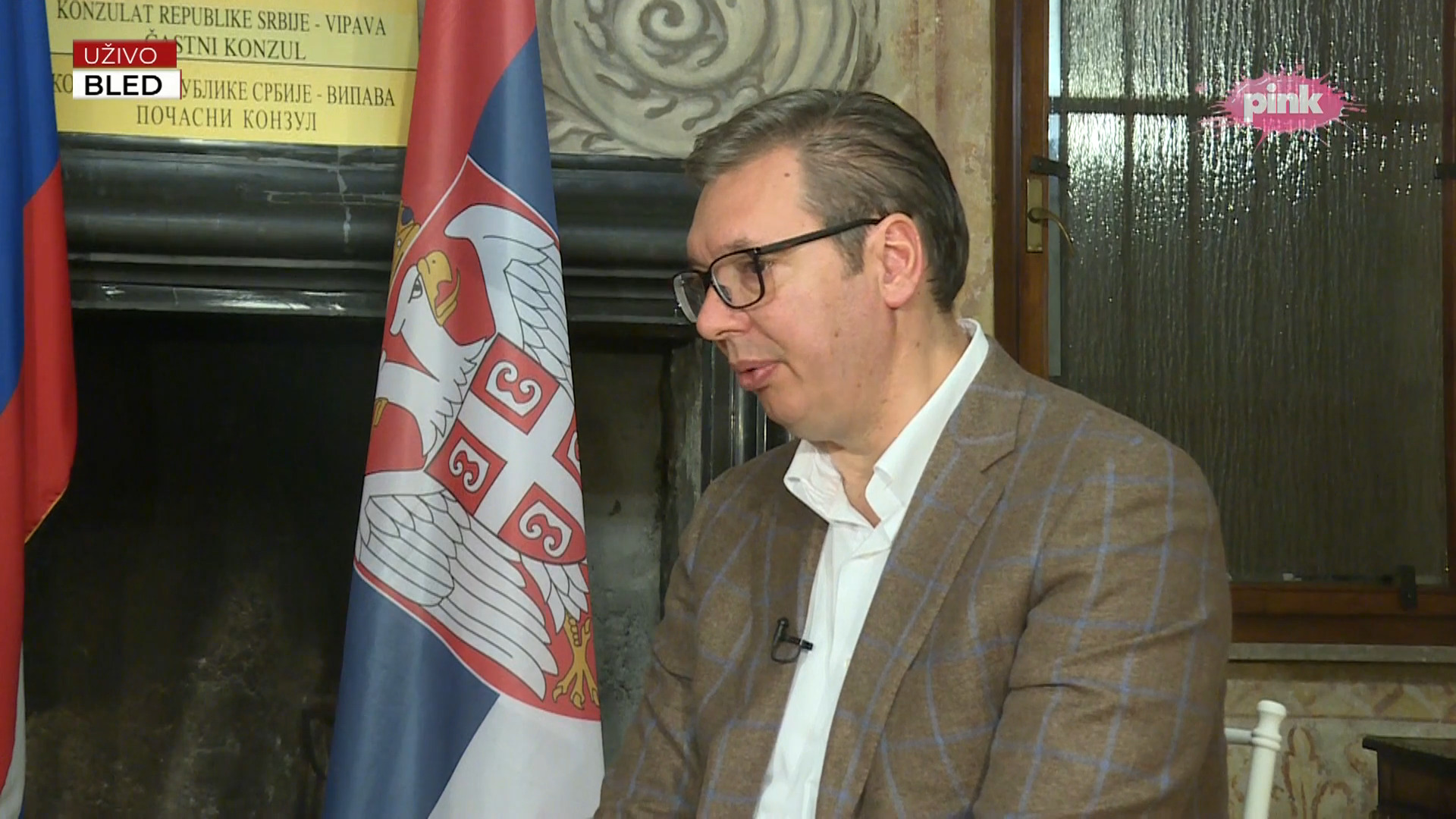 Aleksandar Vučić, Bled, Slovenija Foto: Printscreen/TV Pink