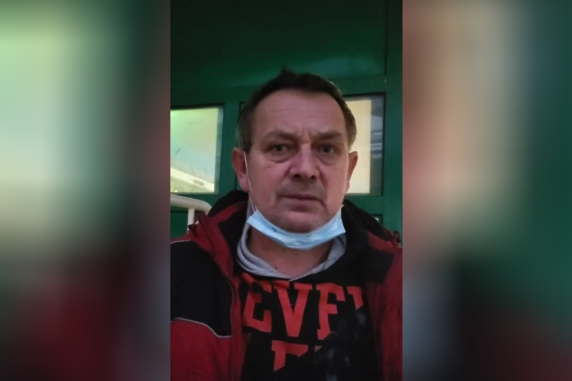 Dragan Ivanović, povređen, povredjen ispred Skupštine kada ga je udario automobil Zlatibora Lončara Foto: Printscreen/Twitter/# 1od5miliona/@_1od5miliona