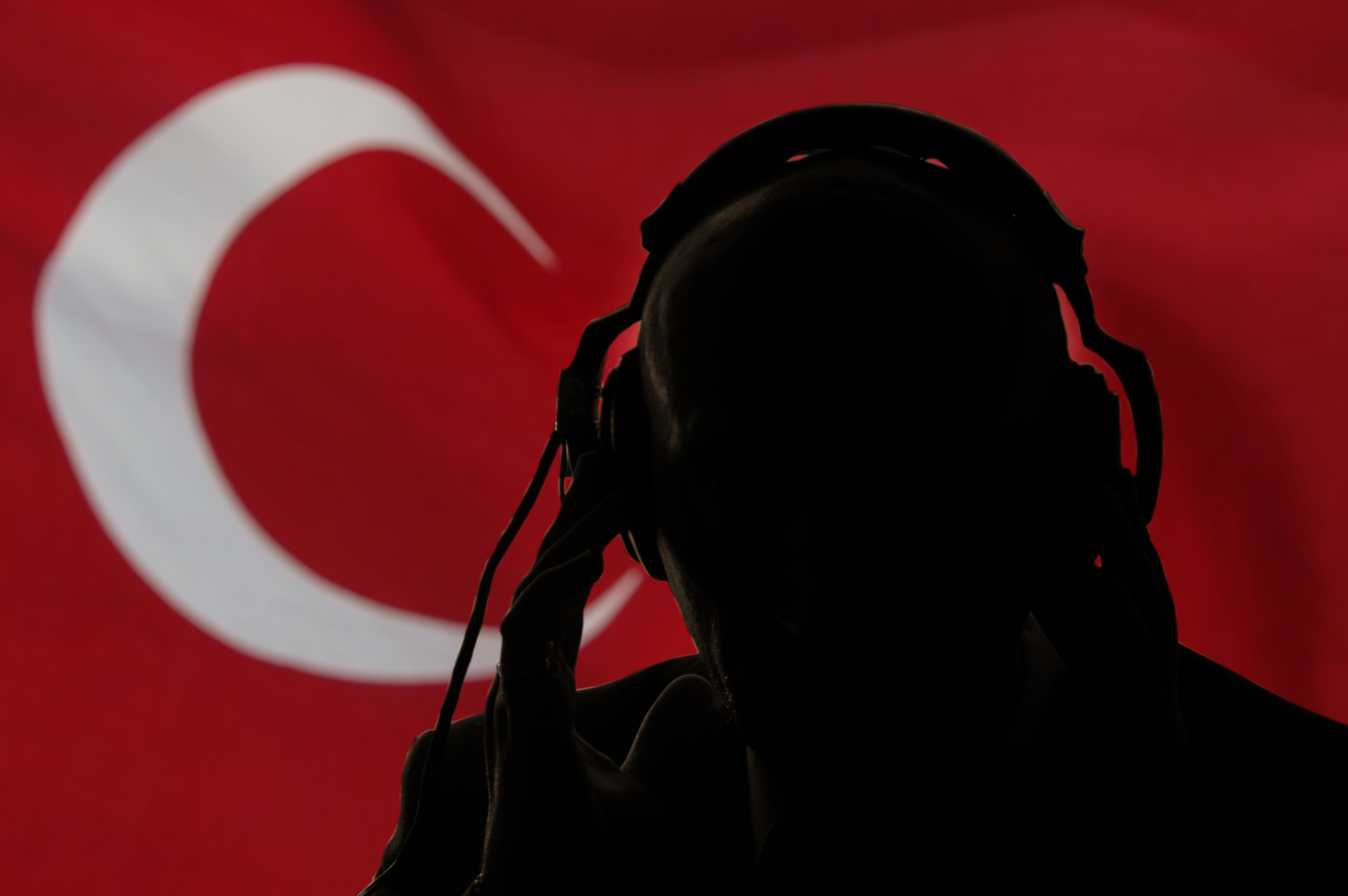 Secret,Agent,Eavesdropping,On,Conversation,,Spy,And,Scout,,Turkish,Flag,