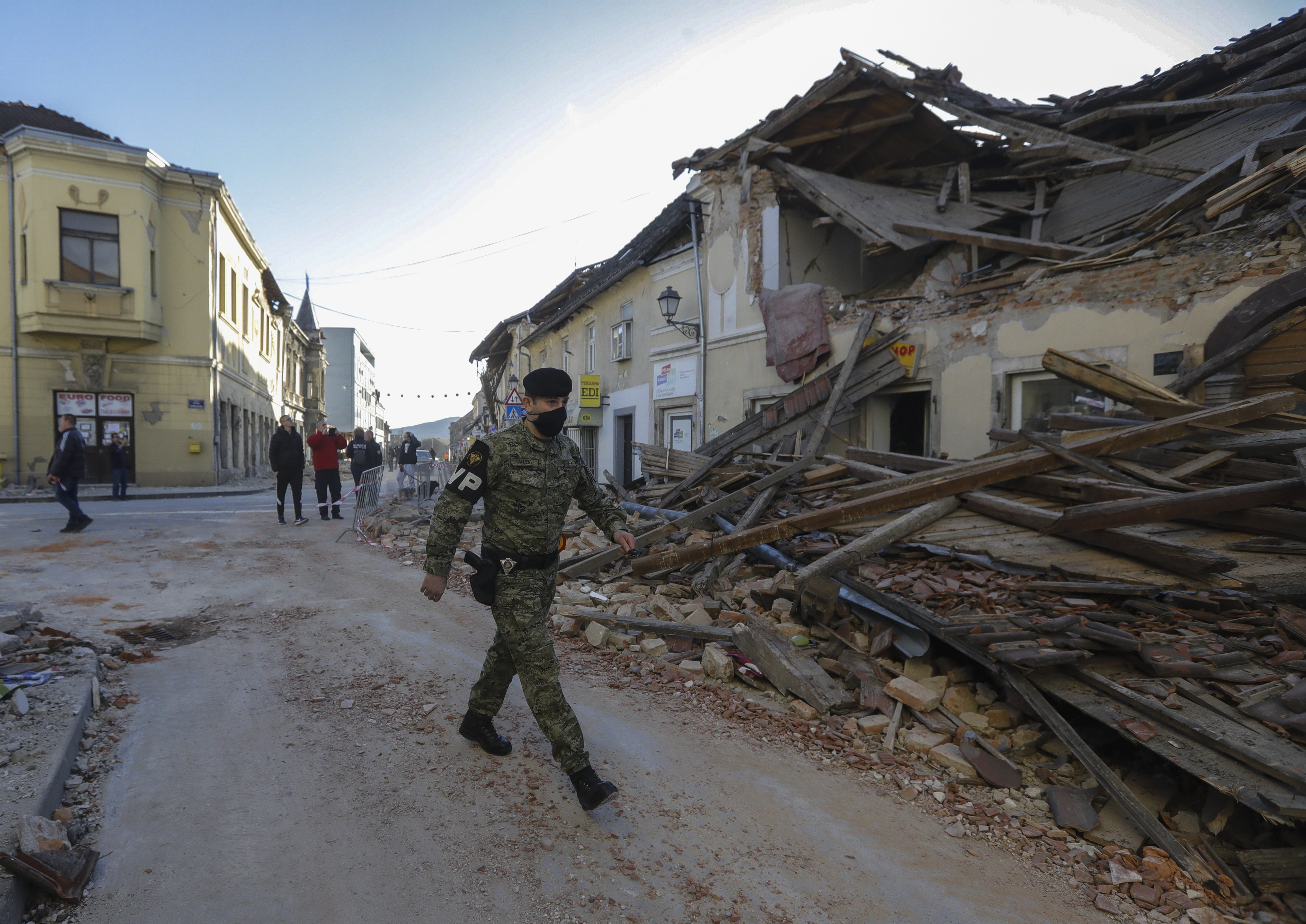 A 6.4 magnitude earthquake strikes Croatia