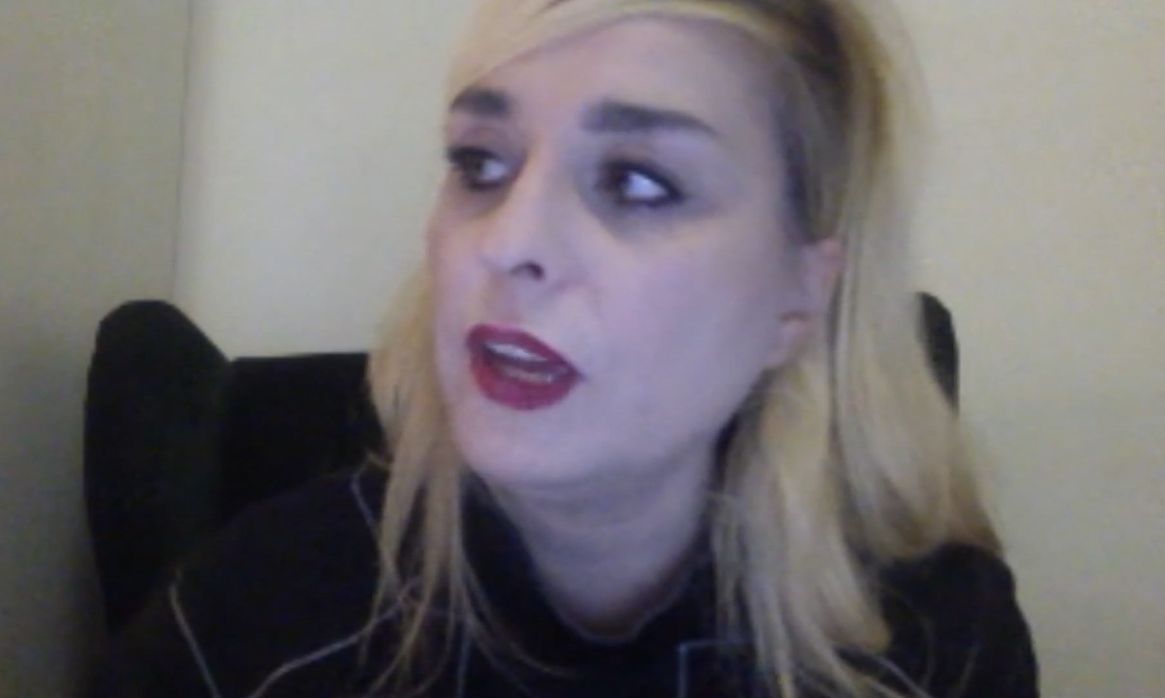 Novinarka lista "Danas" Snežana Čongradin, napad zbog grafita Ratko Mladić