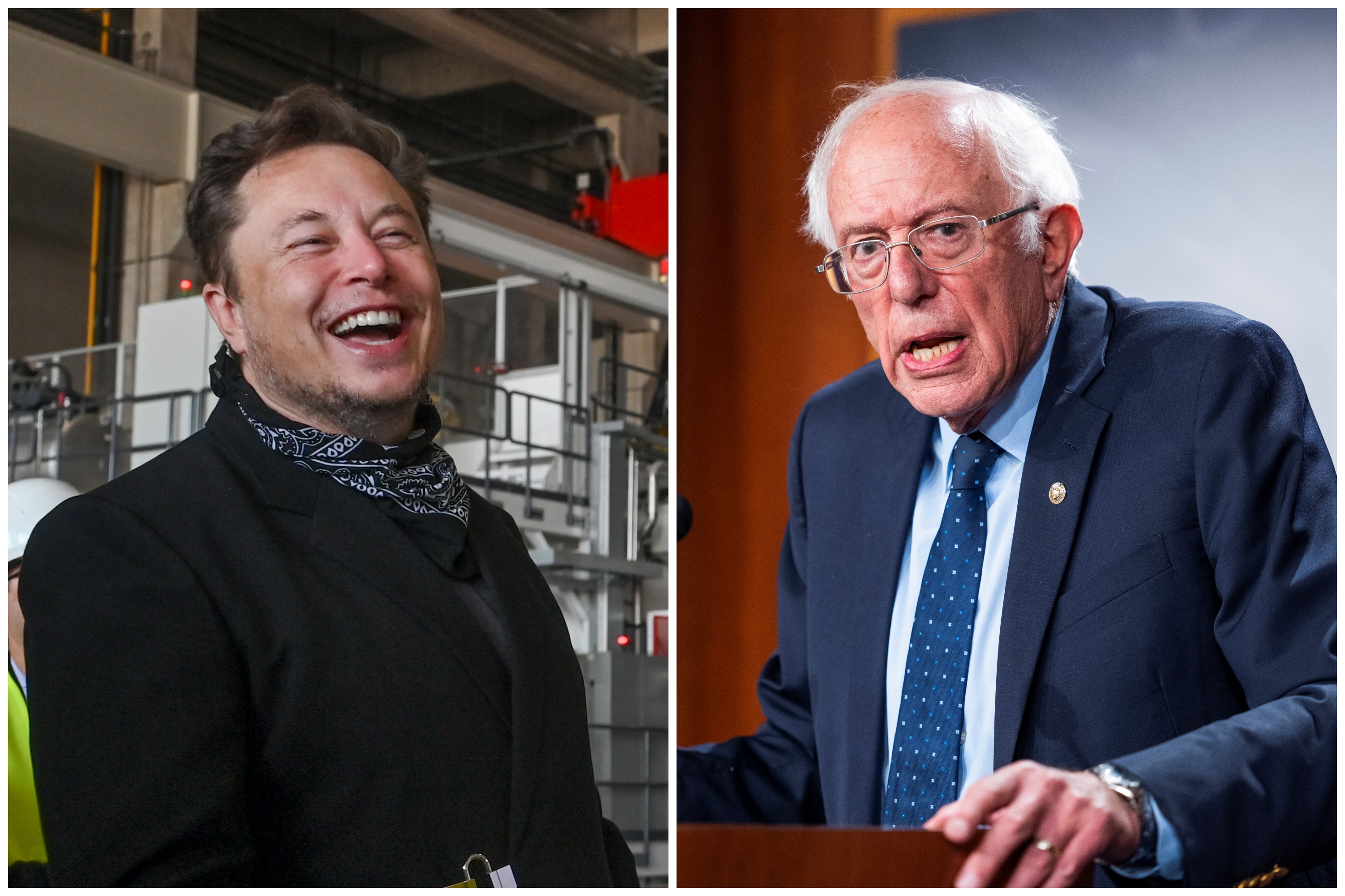 ilon mask berni sanders kombo