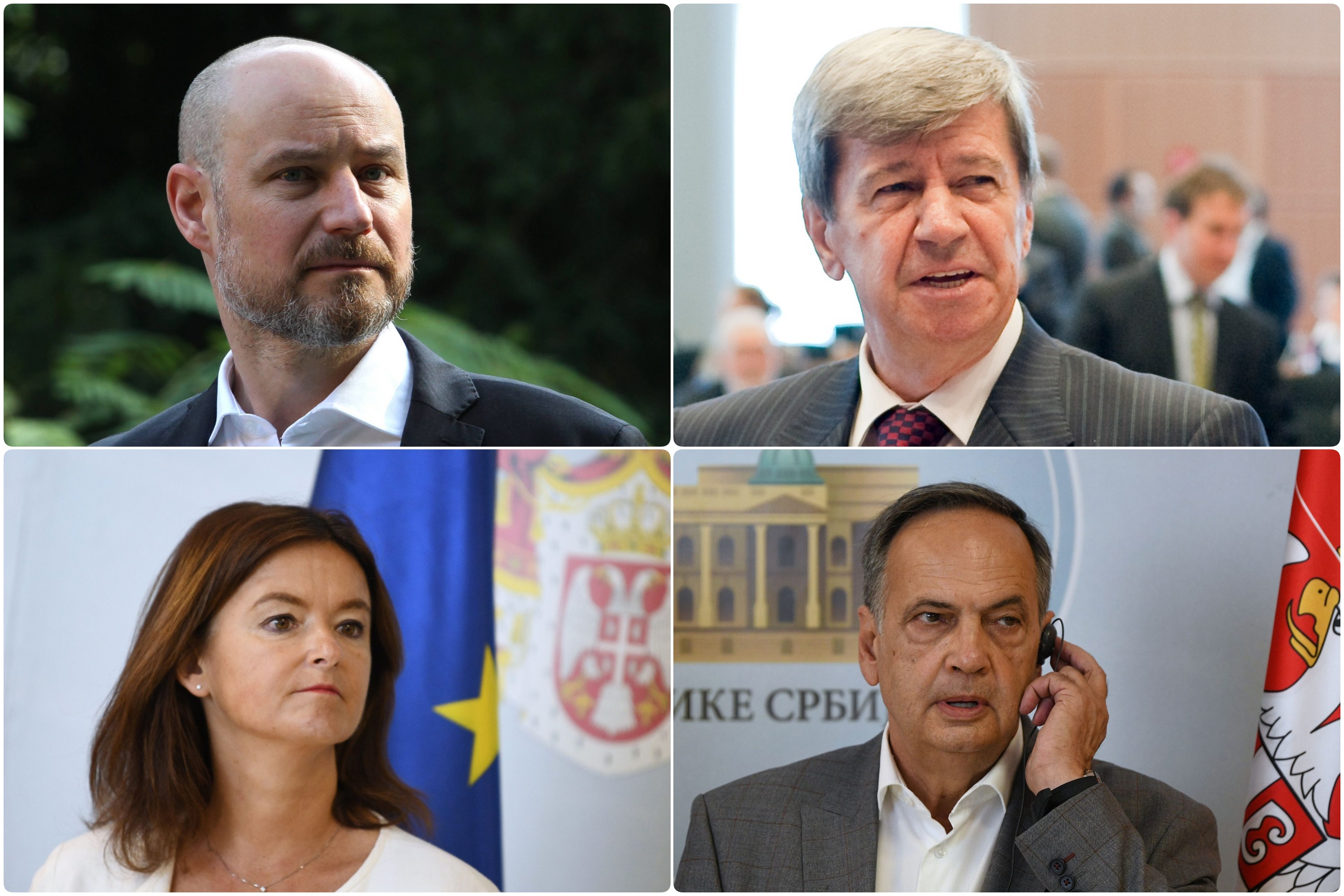 Vladimir Bilcik, Eduard Kukan, Tanja Fajon i Knut Flekenstajn