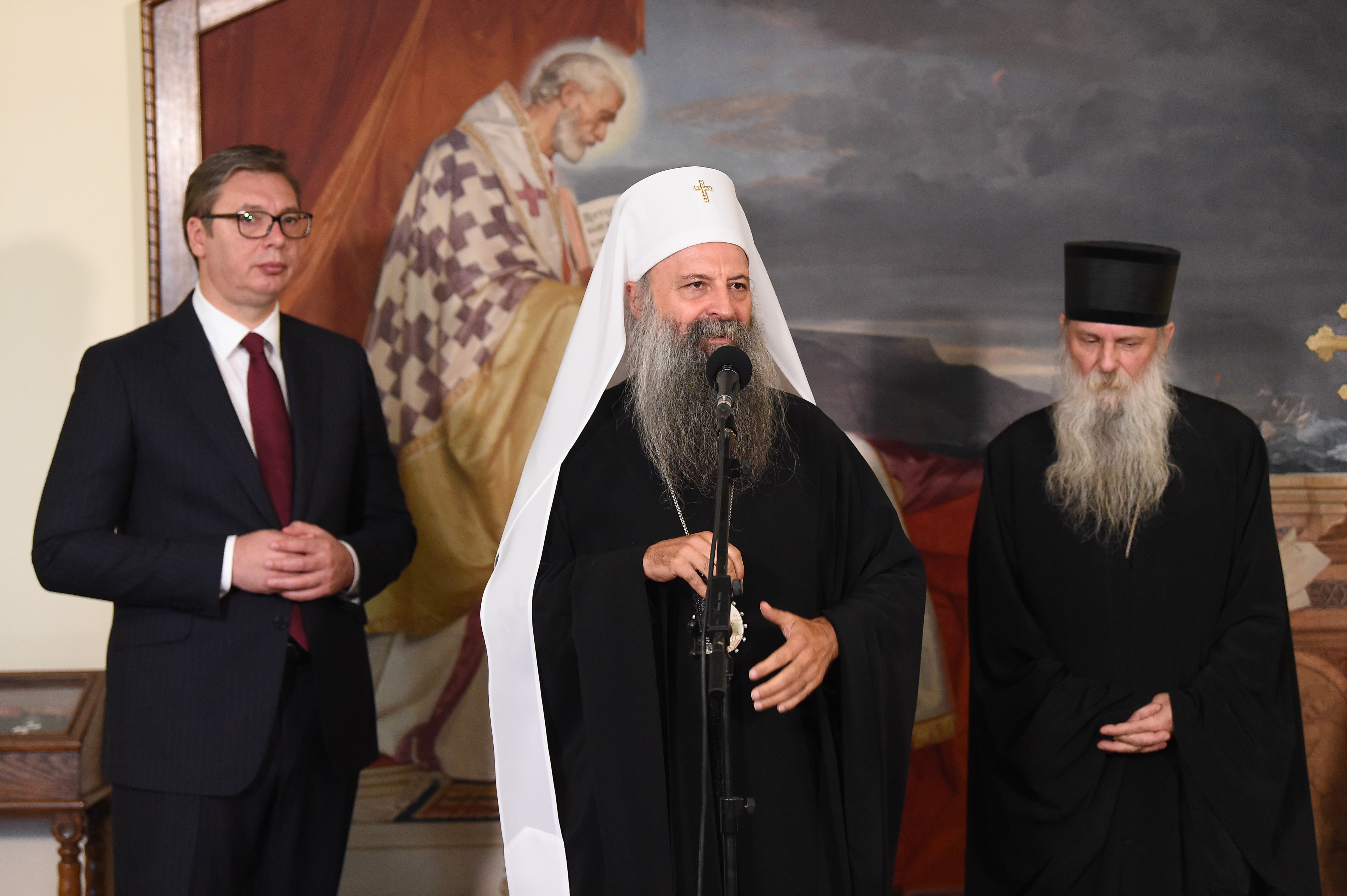 PATRIJARH PORFIRIJE, ALEKSANDAR VUCIC