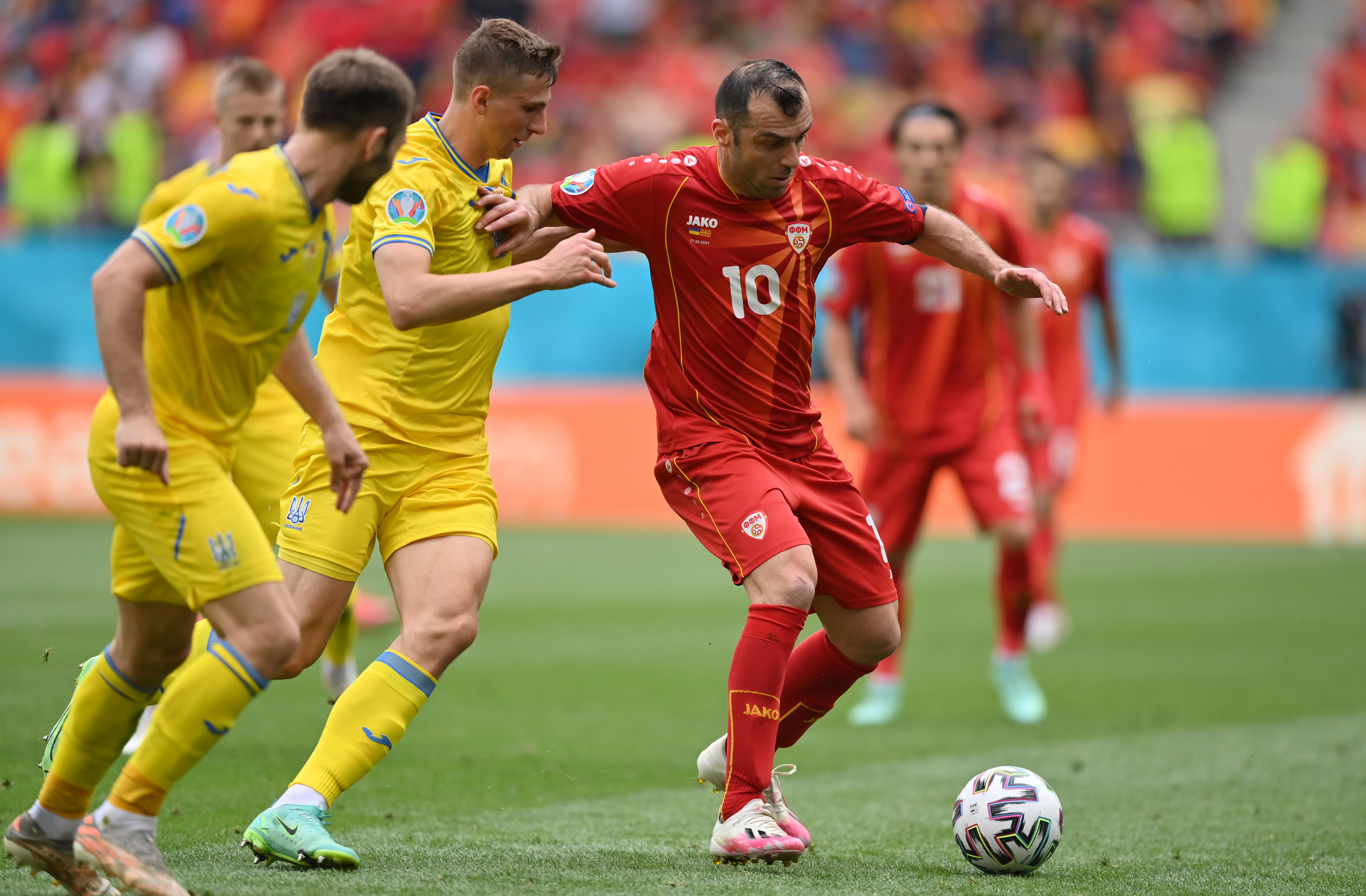 Group C Ukraine vsGoran Pandev, Fudbalska reprezentacija Severne Makedonije, Ukrajine North Macedonia
