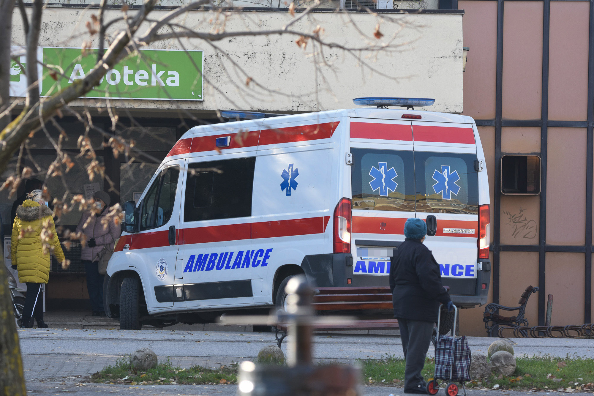 asa  Novi Sad 01.12.2020 kovid ambulanta testiranje virus korona foto Nenad Lazic