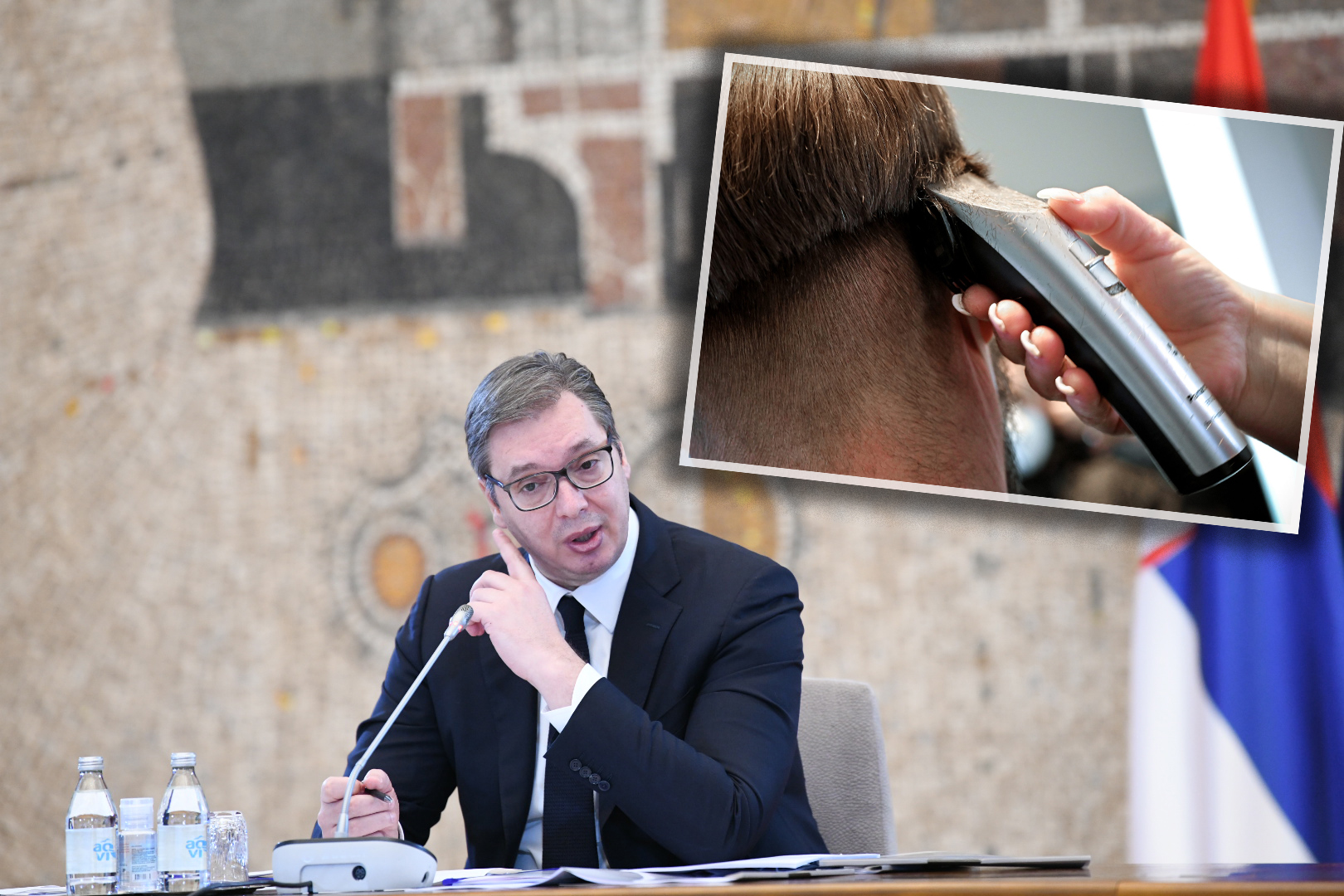 aleksandar vucic i frizerka