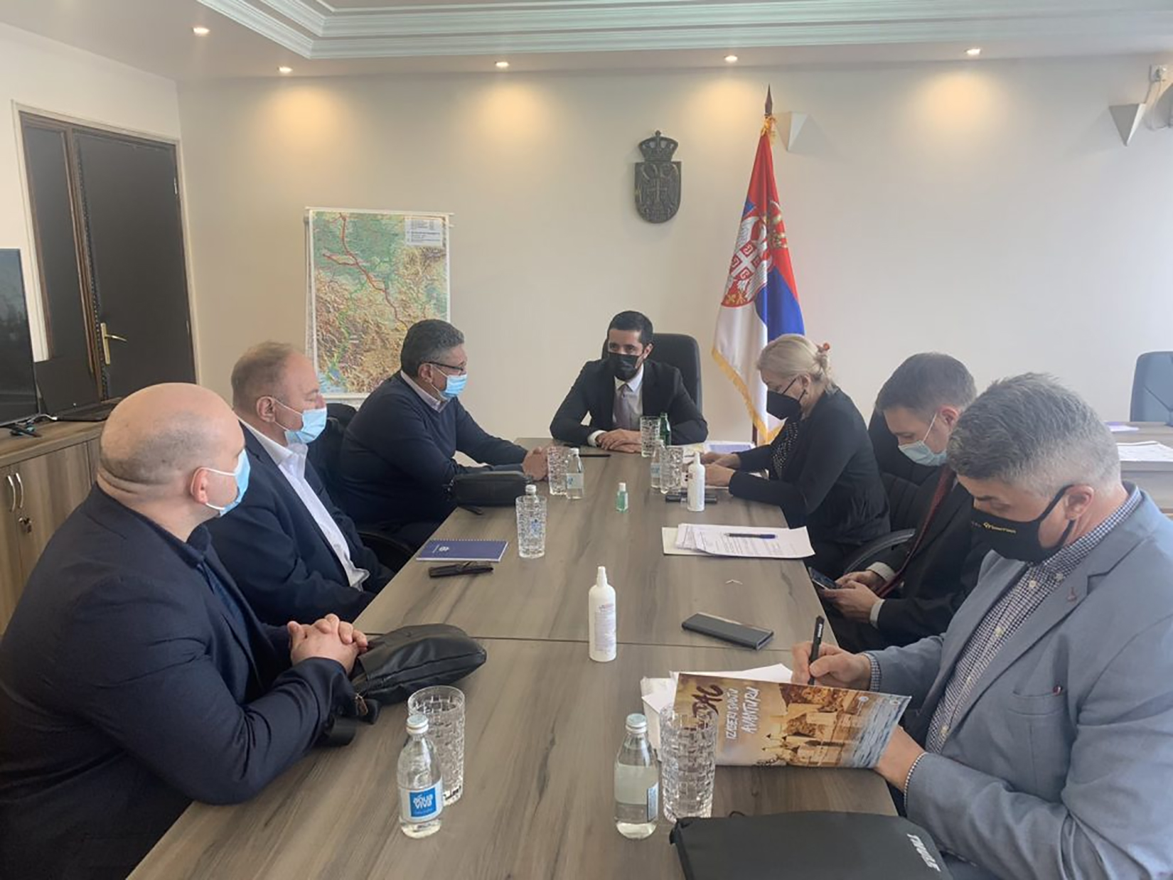 Tomislav Momirović, Toma Mona, Umka, Baričk, Ostružnica i Moštanica dobijaju kanalizacionu mrežu Foto: Ministarstvo građevinarstva, saobraćaja i infrastrukture
