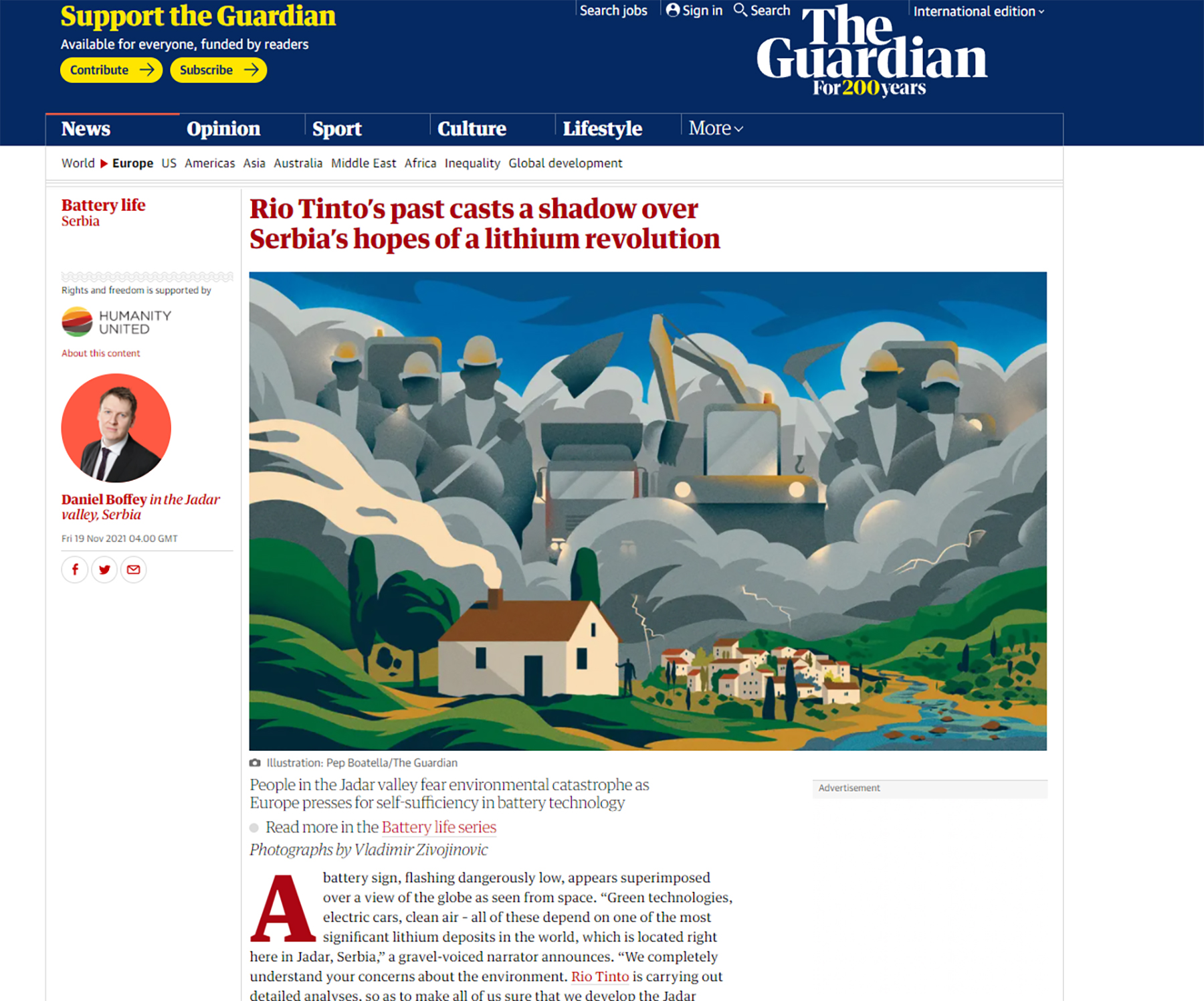 guardian o rio tintu
