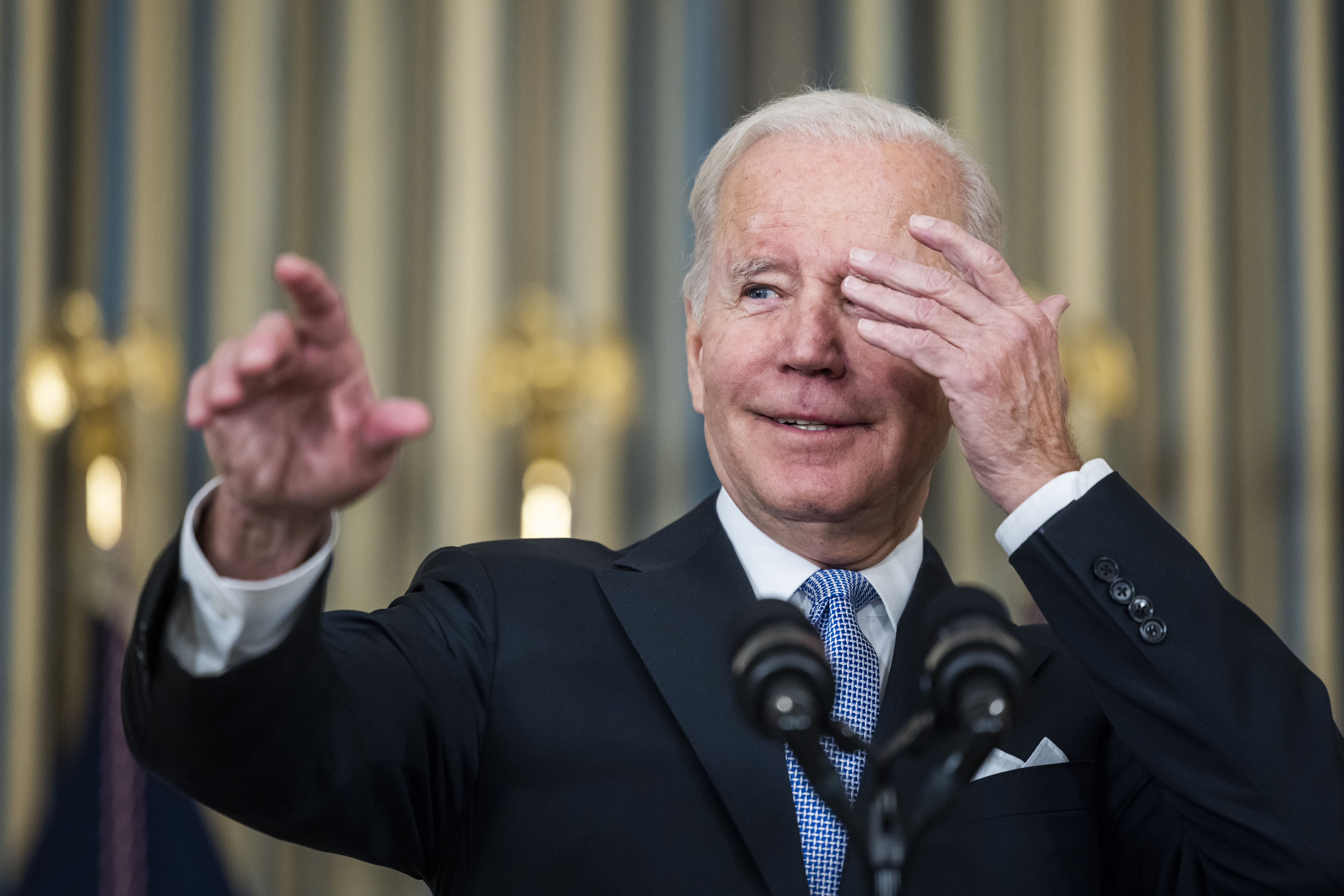 President Biden speaks on passage of transportation bill