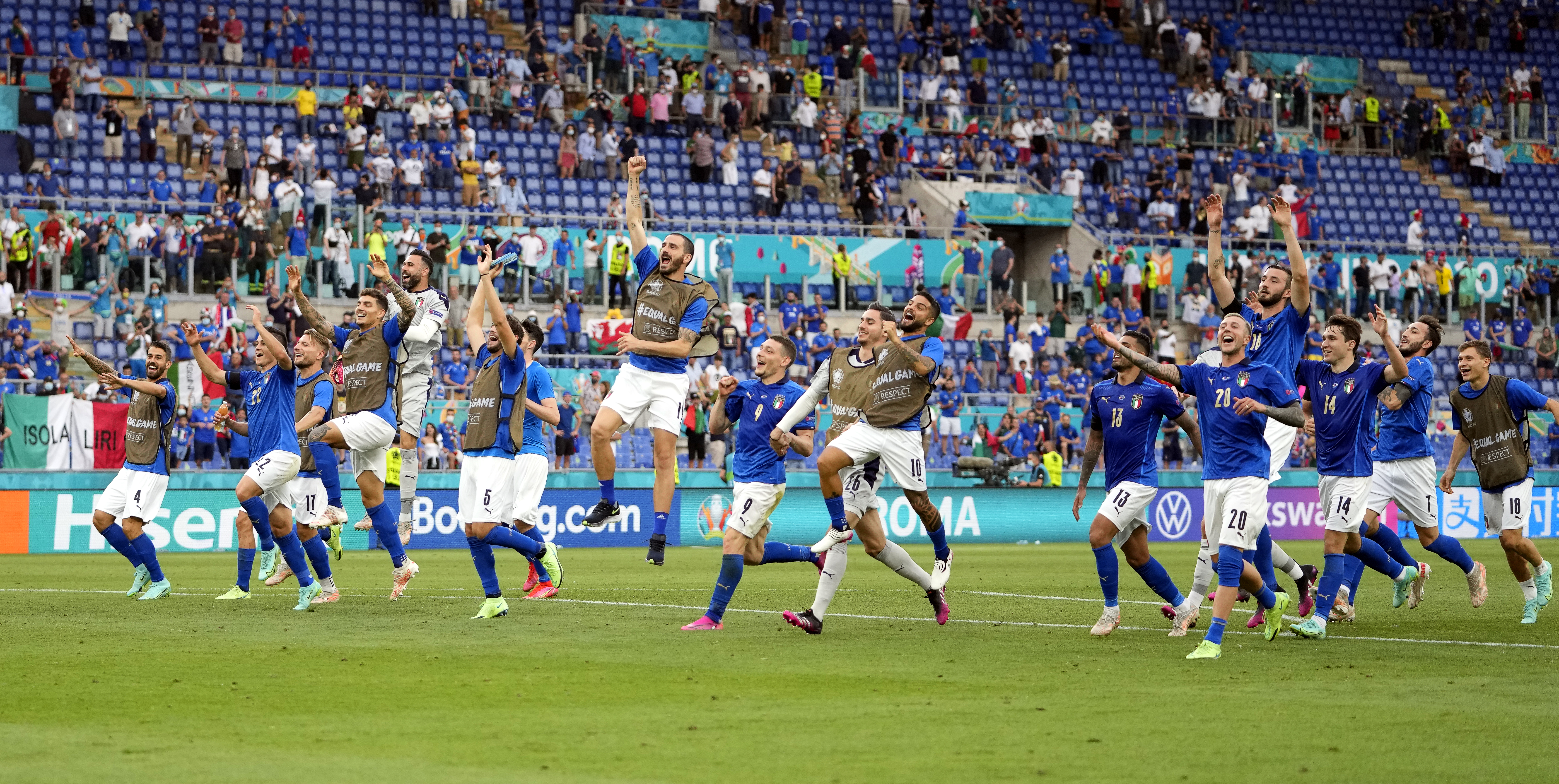 Group A Italy vs Wales