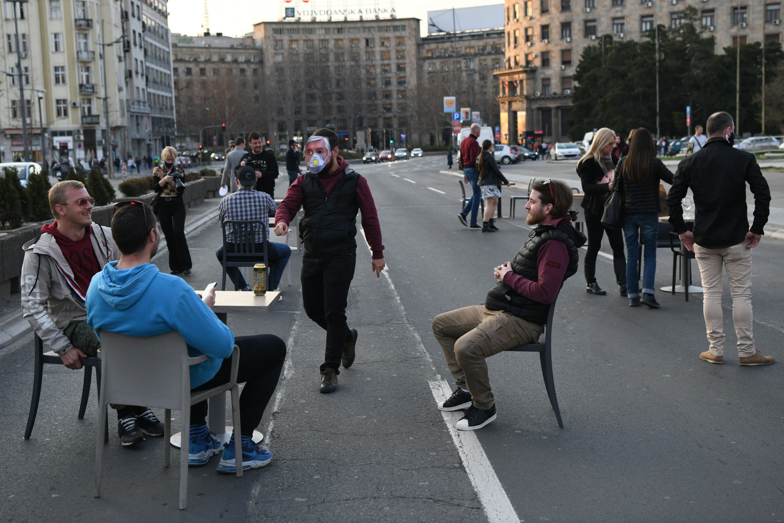 Beograd 27.03.2021. Ugostitelji, Velika Plana, protest, Skupština Srbije Foto: Goran Srdanov/Nova.rs