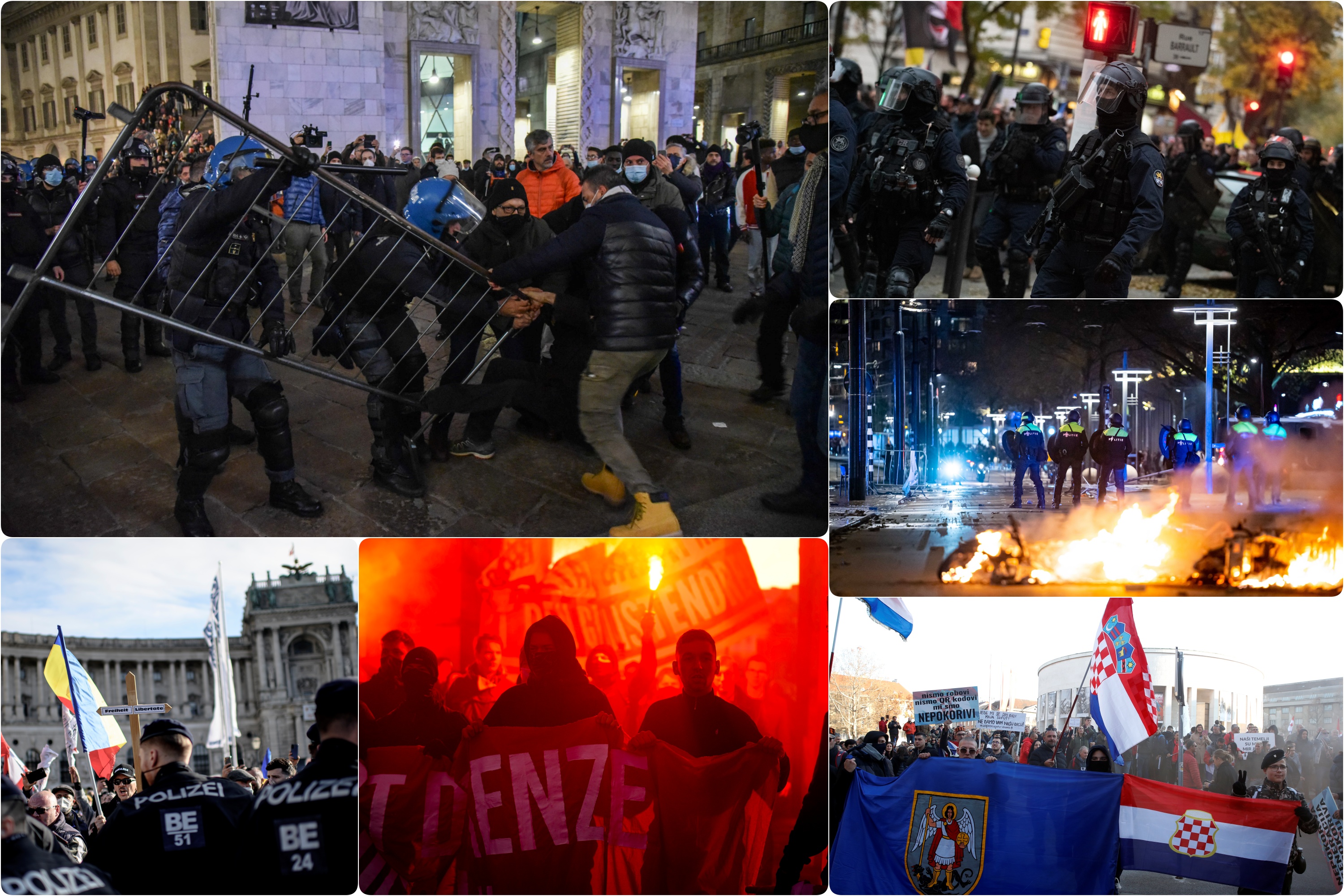 Protesti po Evropi